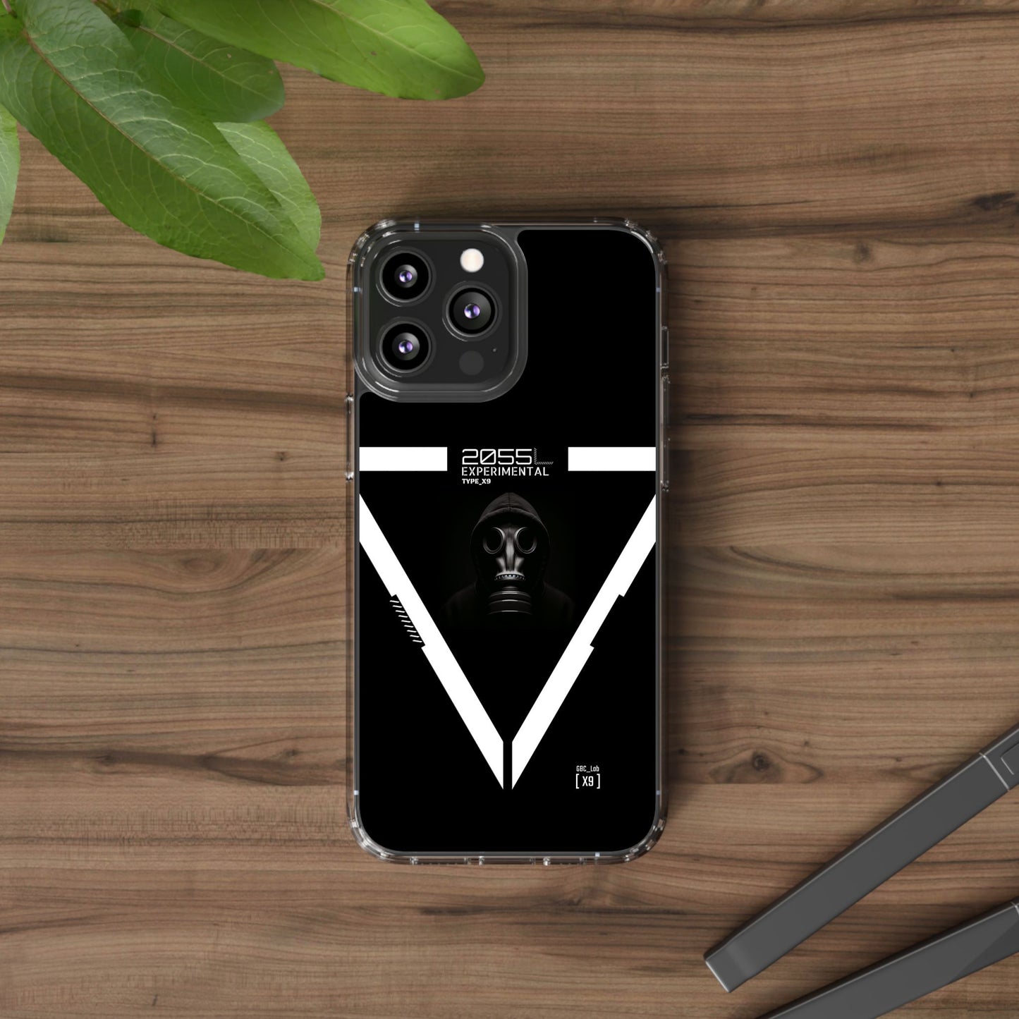 Clear Phone Case - Cyber Design Print