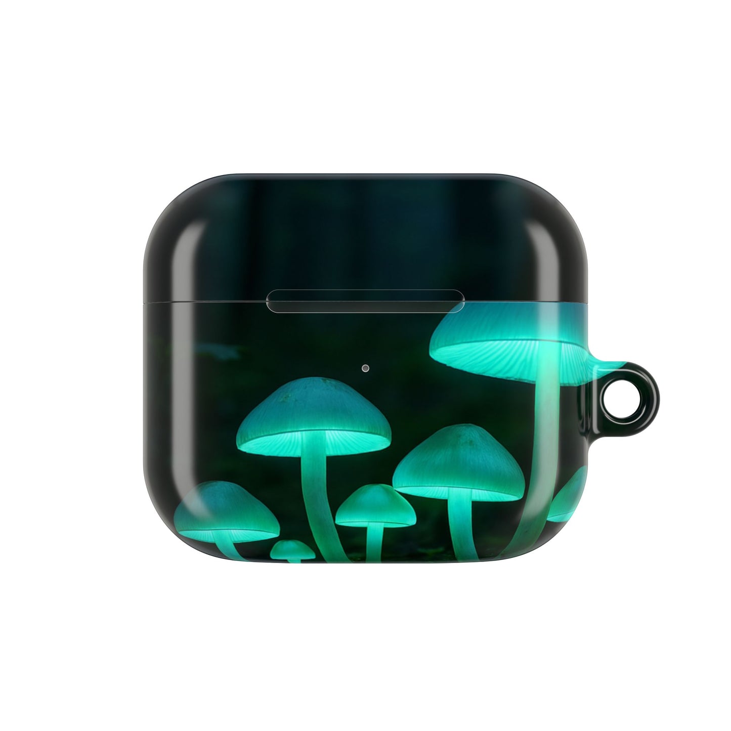 Mushroom Design AirPod Cases - Geometric Tech Design, Durable Cover, Gift for Tech Lovers, Unique Accessories, Perfect for Holidays