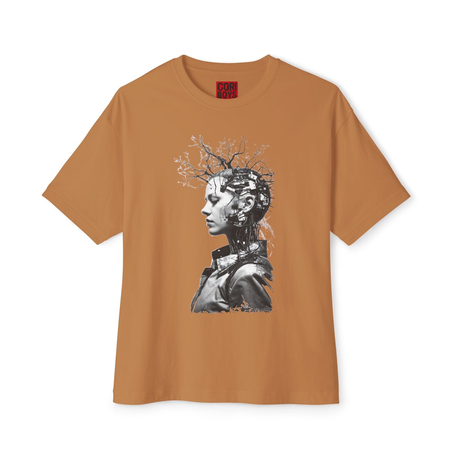 Eco-Friendly Unisex Oversized Tee Featuring Unique Abstract Design, Perfect for Casual Wear, Street Style, and Artistic Expression