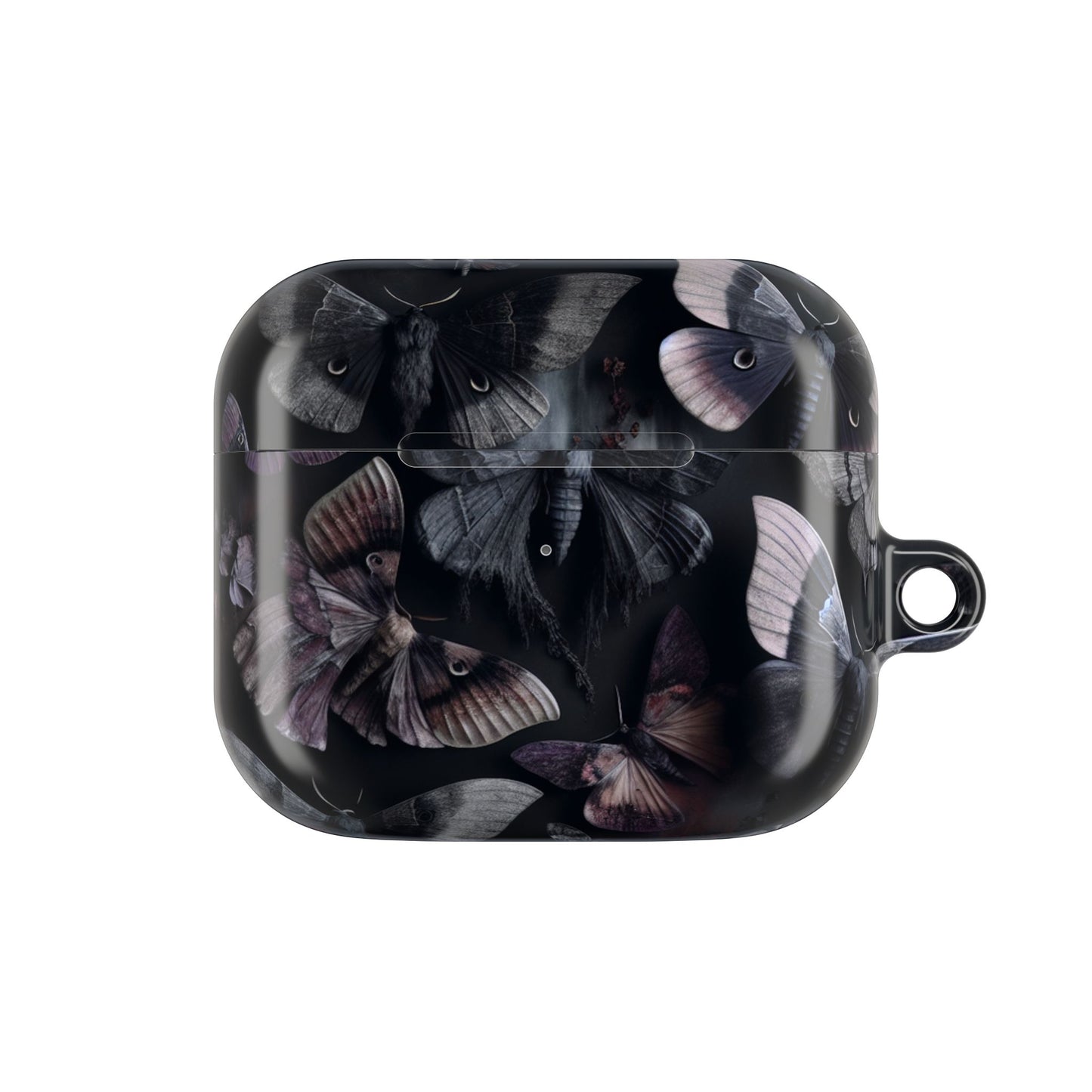 Dark Moths Gothic AirPod Cases, Stylish Protection, Gift for Music Lovers, Trendy Accessories, Unique Designs for Any Occasion