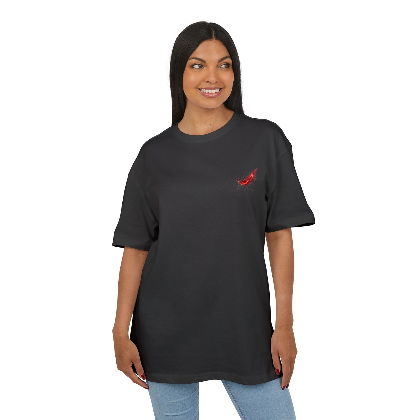 D'Stopian Oversized Unisex Tee - Edgy Graphic Art Tee for Urban Creatives