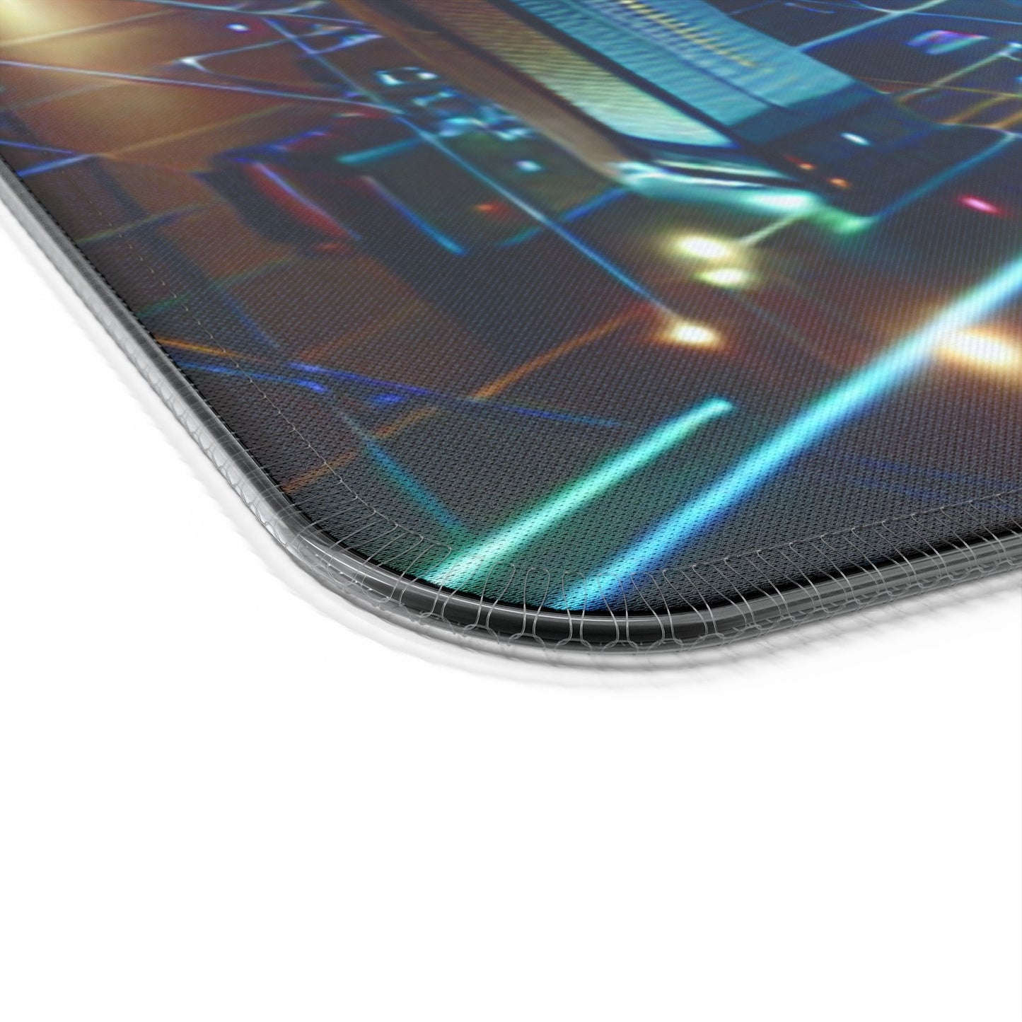 Illuminated Wireless Charging Gaming Mouse Pad, LED Pad for Gamers, Desk Accessories, Gift for Tech Lovers, Gaming Setup Decor