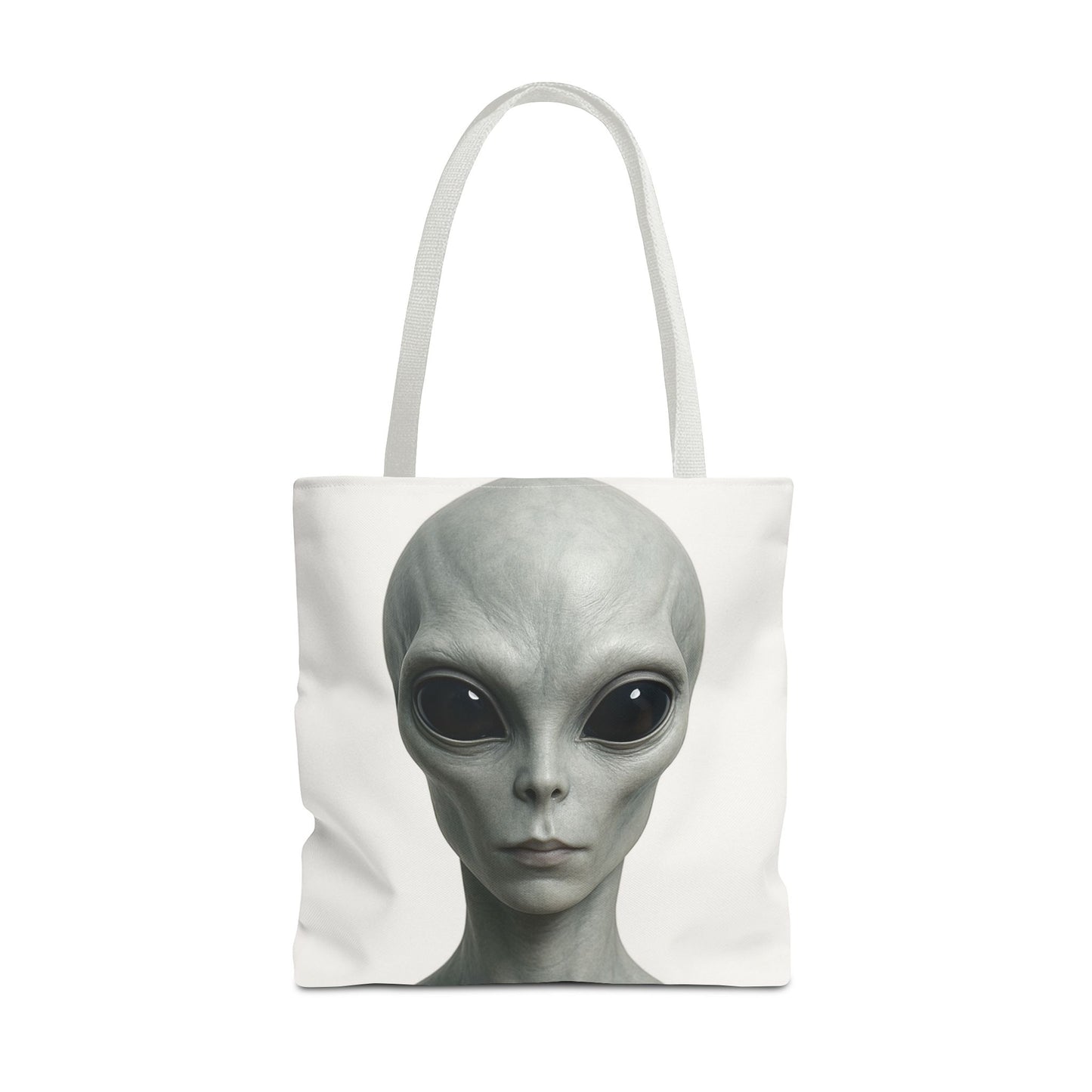 Alien Tote Bag | Intergalactic Style, Eco-Friendly Reusable Bag, Quirky Gift, Space Enthusiast Accessory, Unique Shopping Tote