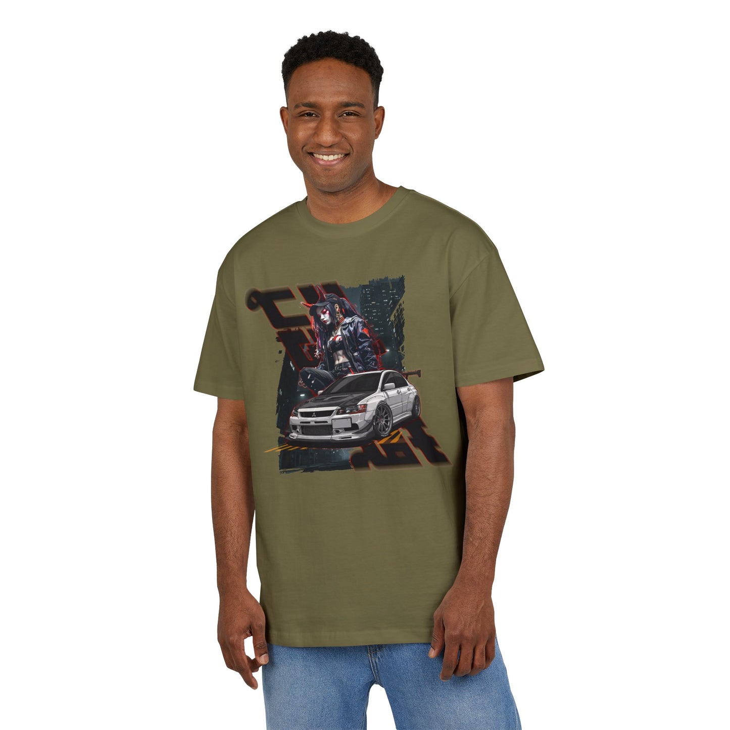 Car Enthusiast Oversized Tee, Graphic Tee, Unisex Fashion, Casual Wear, Gift for Him, Auto Racing Apparel