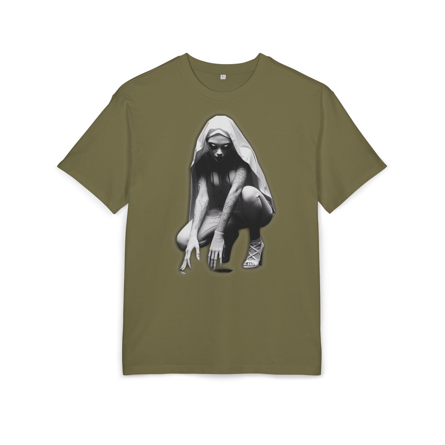 Urban Style Unisex Heavy Oversize Tee with Edgy Design
