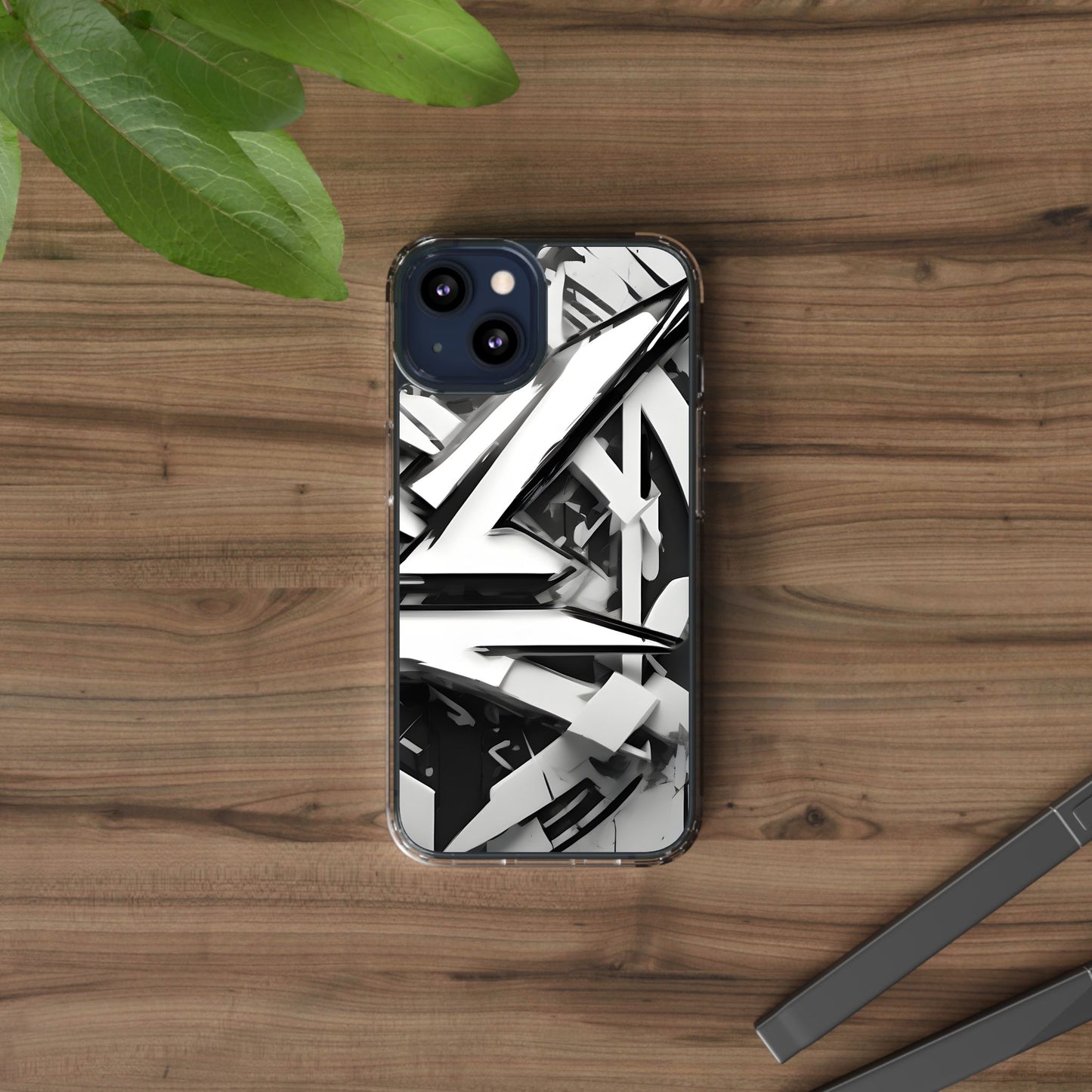 Phone Case, Abstract Futuristic Design
