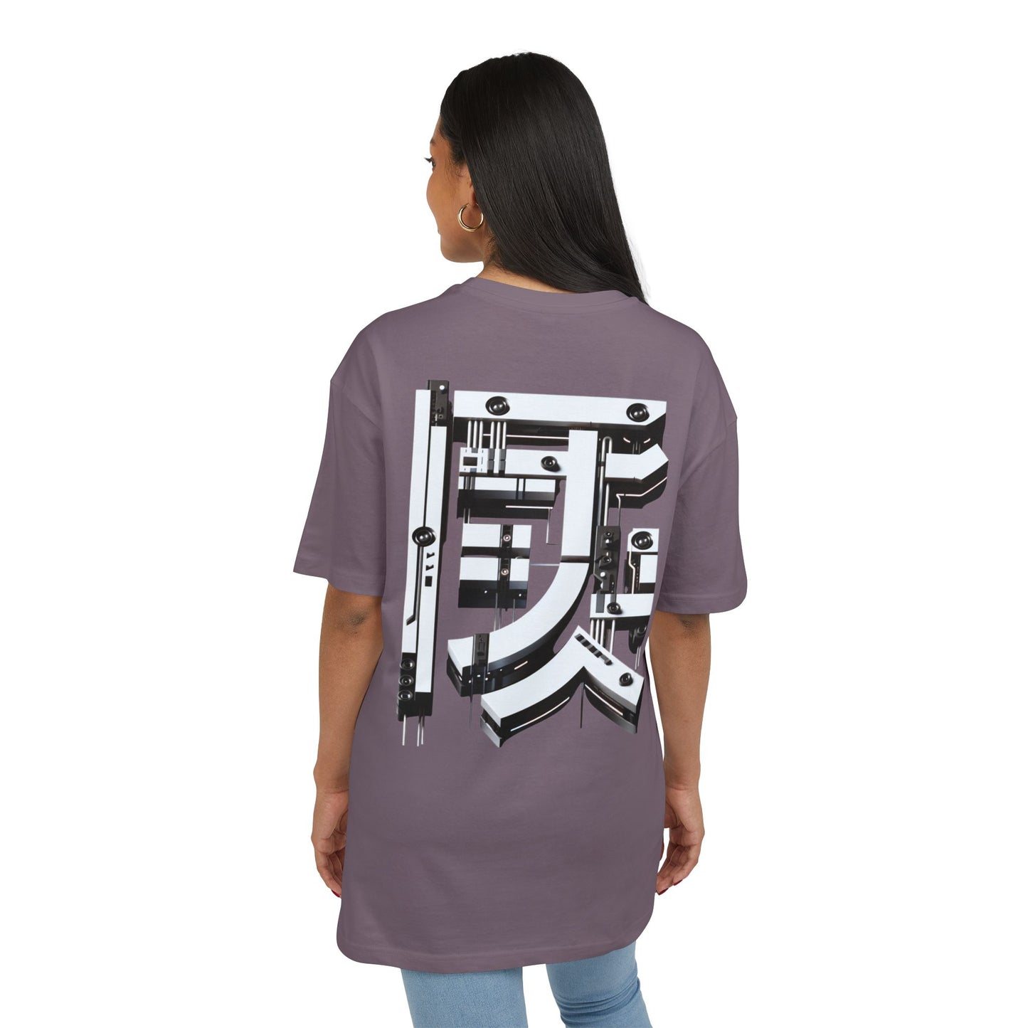 Cyberpunk Graphic Unisex Heavy Oversize Tee