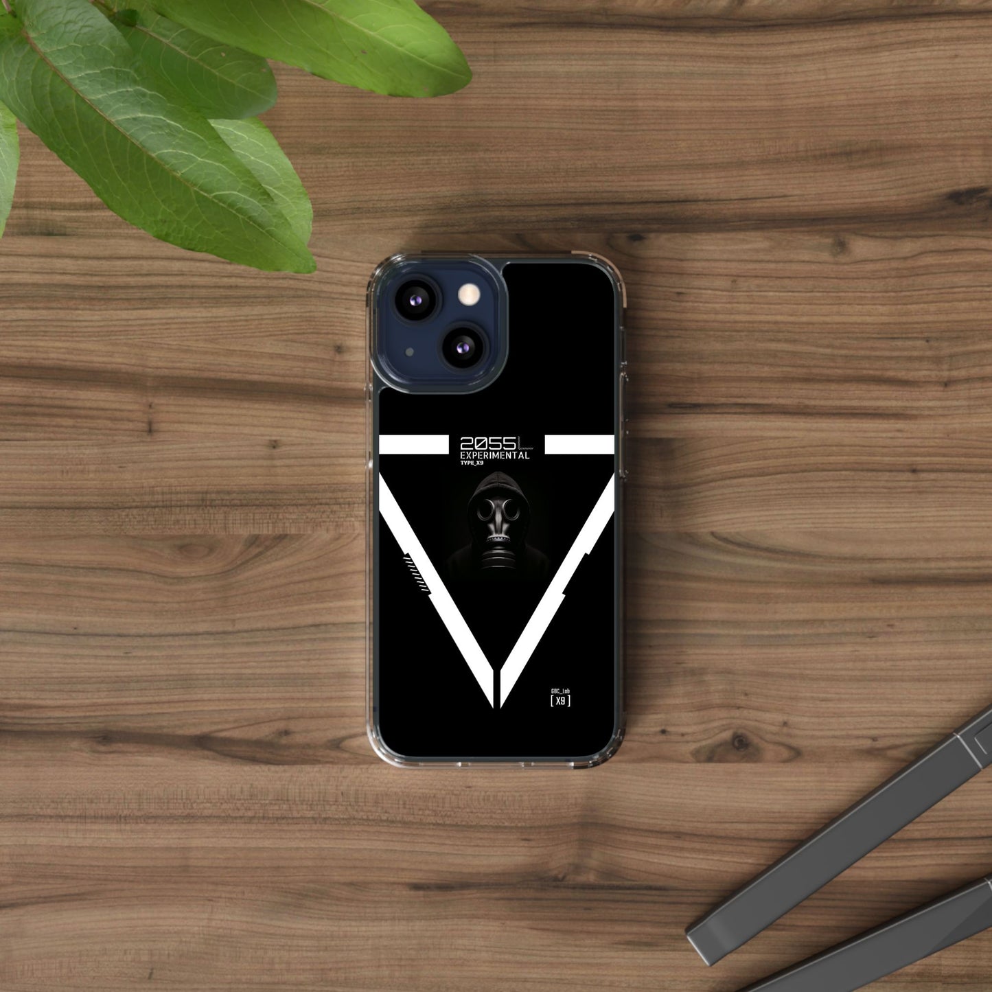 Clear Phone Case - Cyber Design Print
