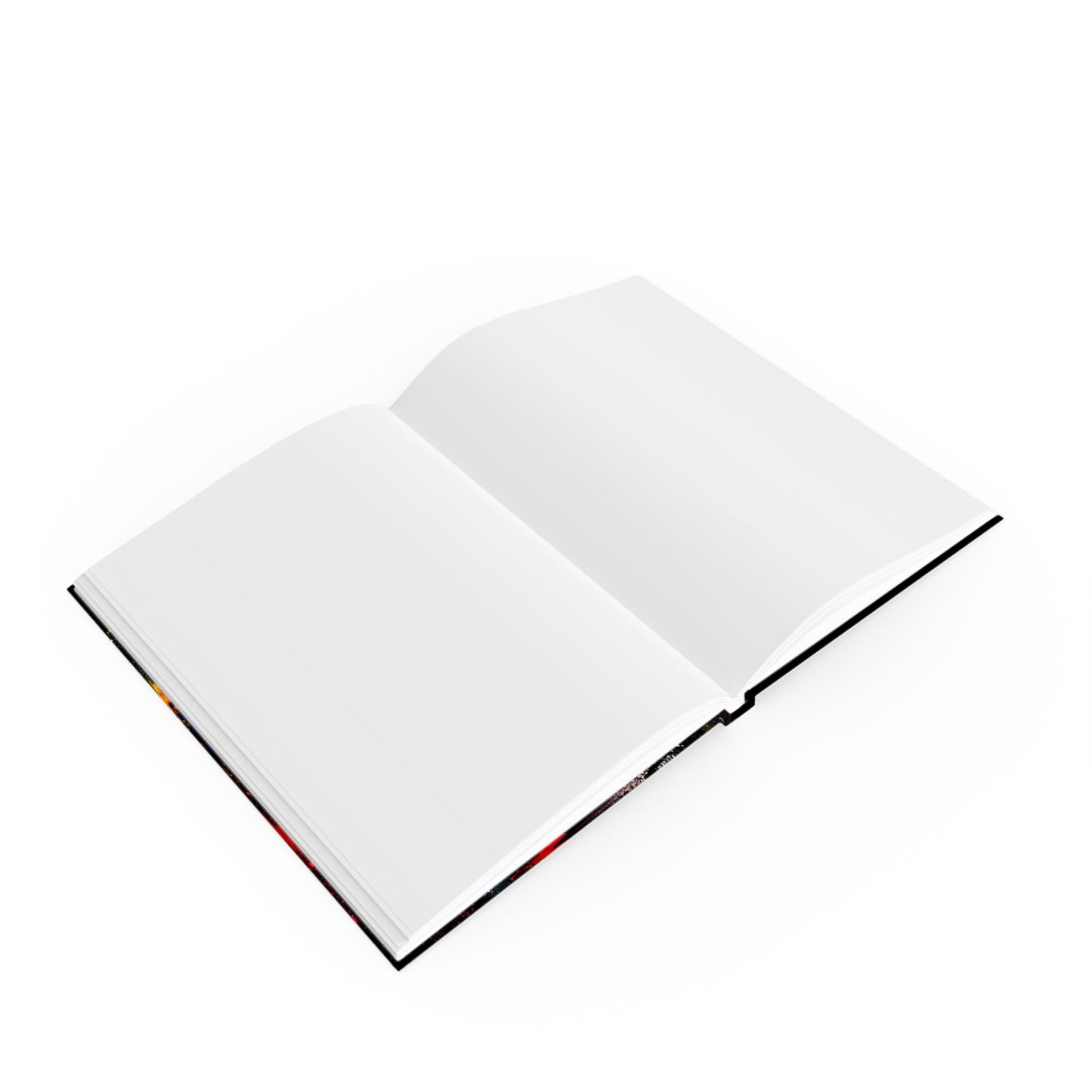 Gothic Art Hard Backed Journal, Colorful Creative Notebook, Unique Gift for Artists, Perfect for Writing and Sketching