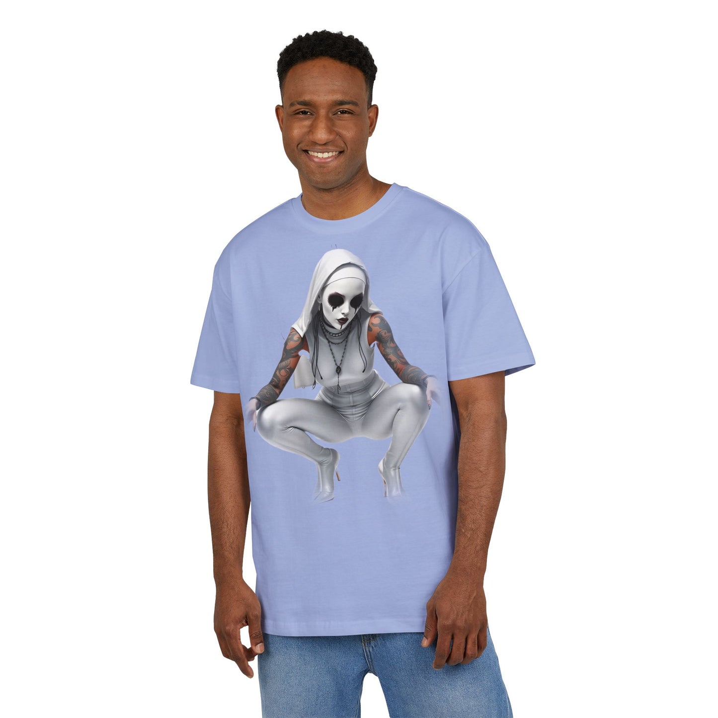 Horror Style Oversized Unisex T-shirt