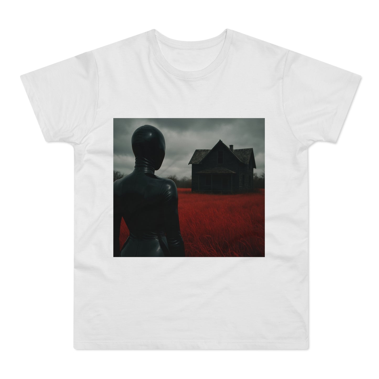 Mysterious Landscape Unisex T-Shirt - Casual Wear, Artistic Tee, Unique Gift, Streetwear, Home Decor, Graphic Shirt