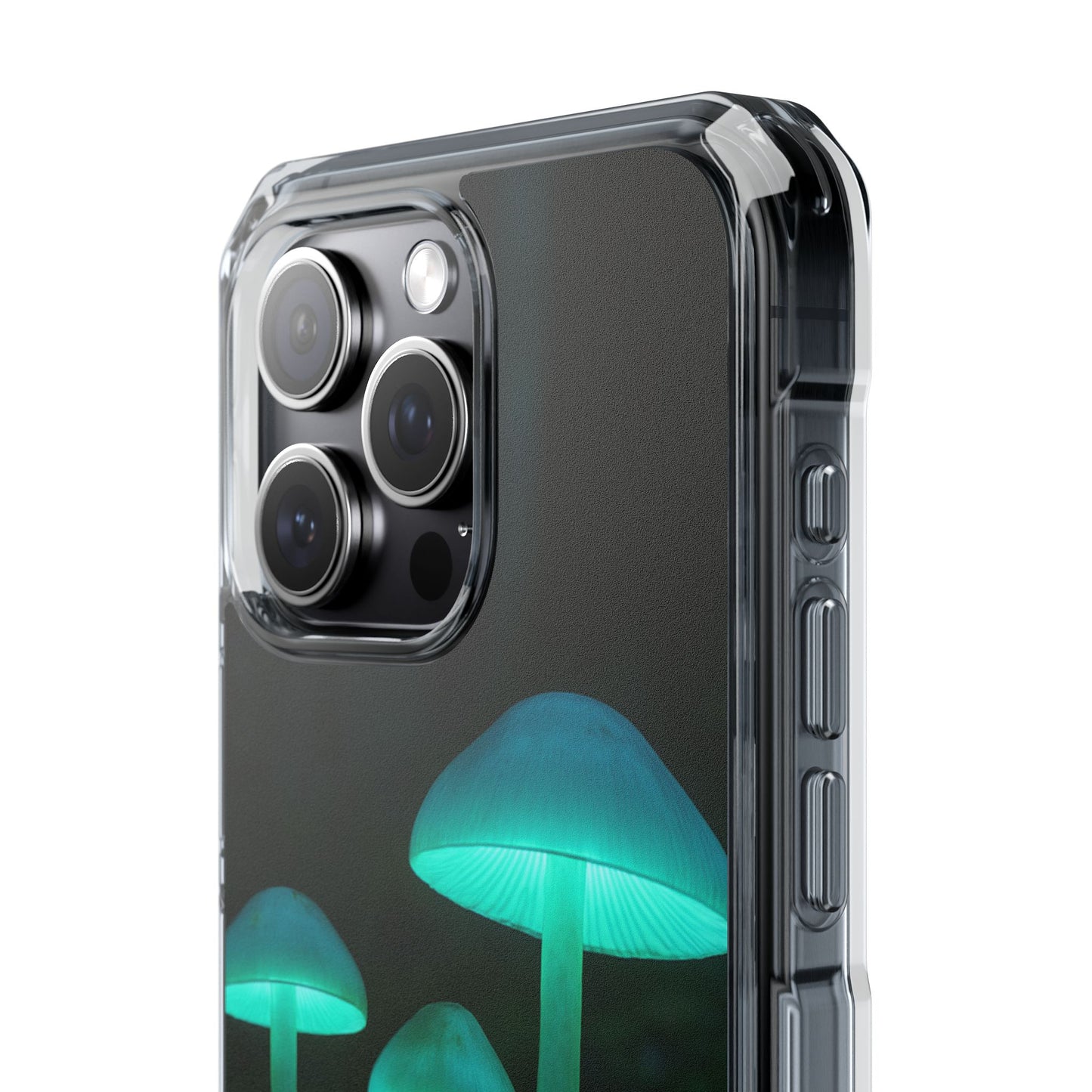 Glowing Mushroom iPhone Case, Unique Cellphone Protector, Gift for Nature Lovers, Eco-Friendly Tech Accessory