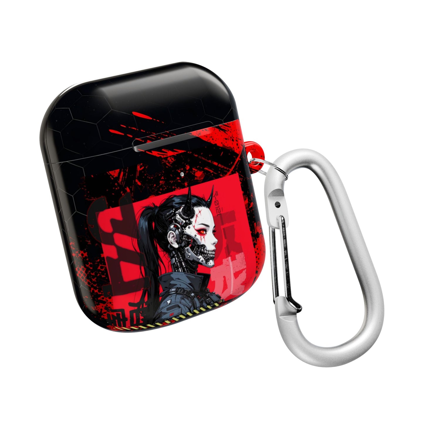 Cyberpunk AirPod Case - Stylish Reactive Design for Tech Lovers, Gifts for Gamers, Modern Charging Case, Unique Earbud Cover