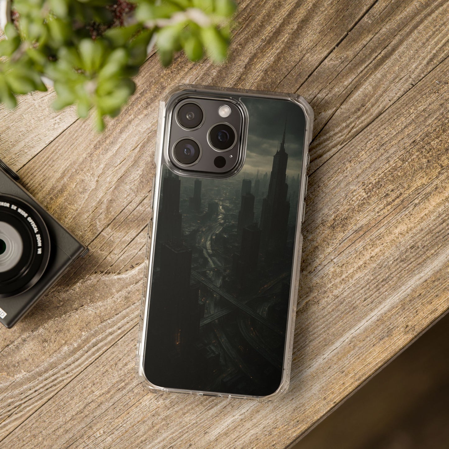 Magnetic Clear Impact Cases for a Stylish and Protective Phone Add a Futuristic Touch, Gift for Tech Lovers, Birthday or Holiday Present