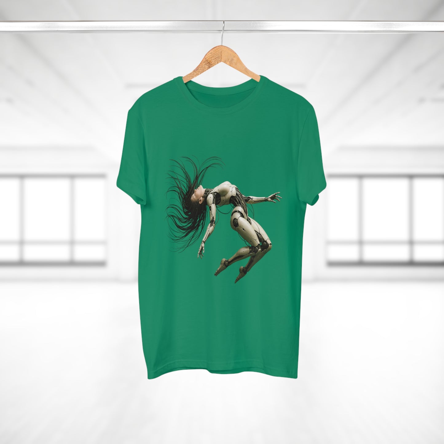 Futuristic Robot Graphic Tee for Men & Women, Tech Lover Gift, Unisex T-Shirt, Casual Wear, Unique Gift, Trendy Fashion