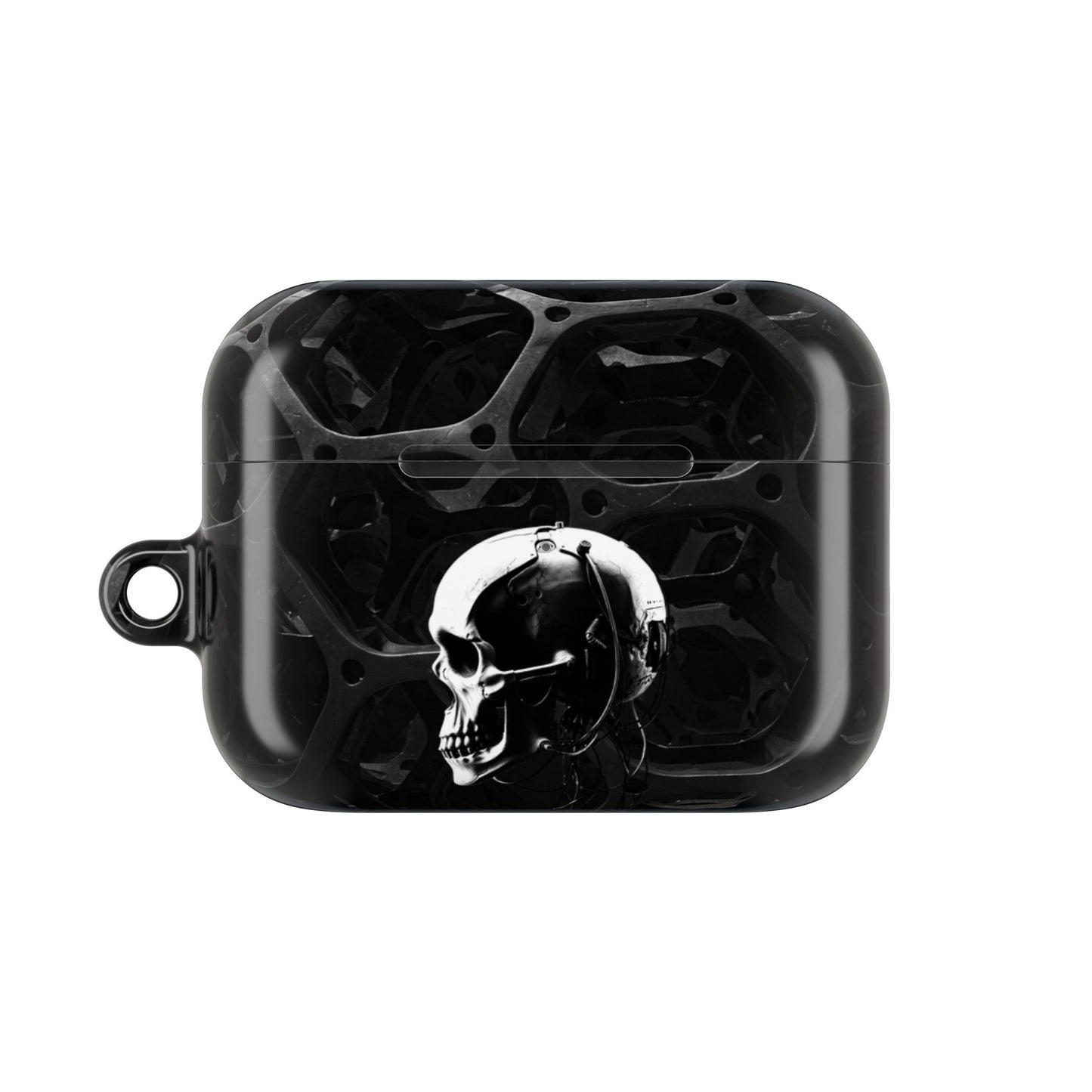 Stylish Skull AirPod Cases, Trendy AirPod Cover, Unique Earbuds Protector, Tech Accessory, Gift for Music Lovers