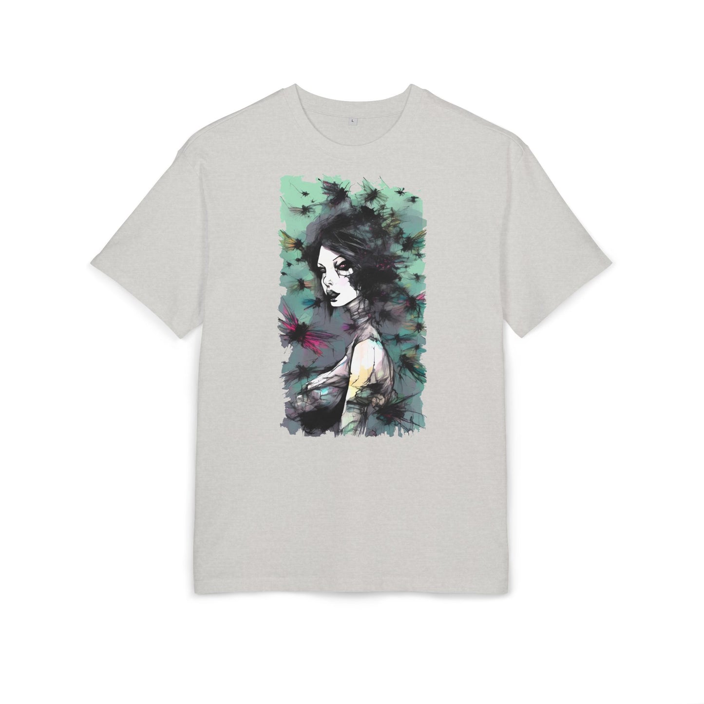 Artistic Oversize Tee - Unique Graphic Shirt for Creative Souls, Comfortable Fashion for Art Lovers, Unisex Casual Wear