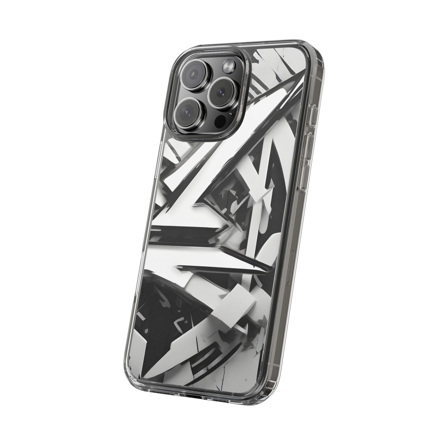 Phone Case, Abstract Futuristic Design