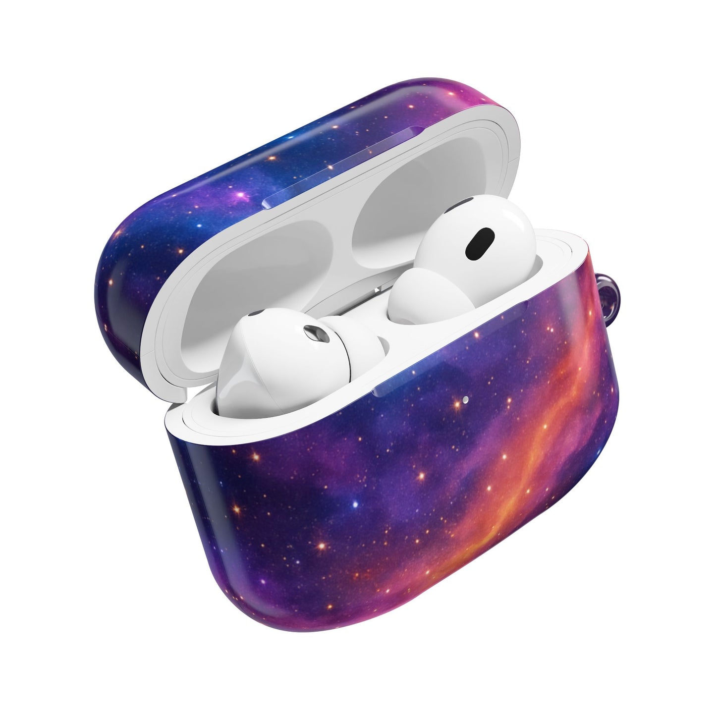 Cosmic Galaxy AirPod Cases, Stylish Protective Cover, Unique Gift for Music Lovers, Skincare & Makeup Accessory, Fun Space Theme