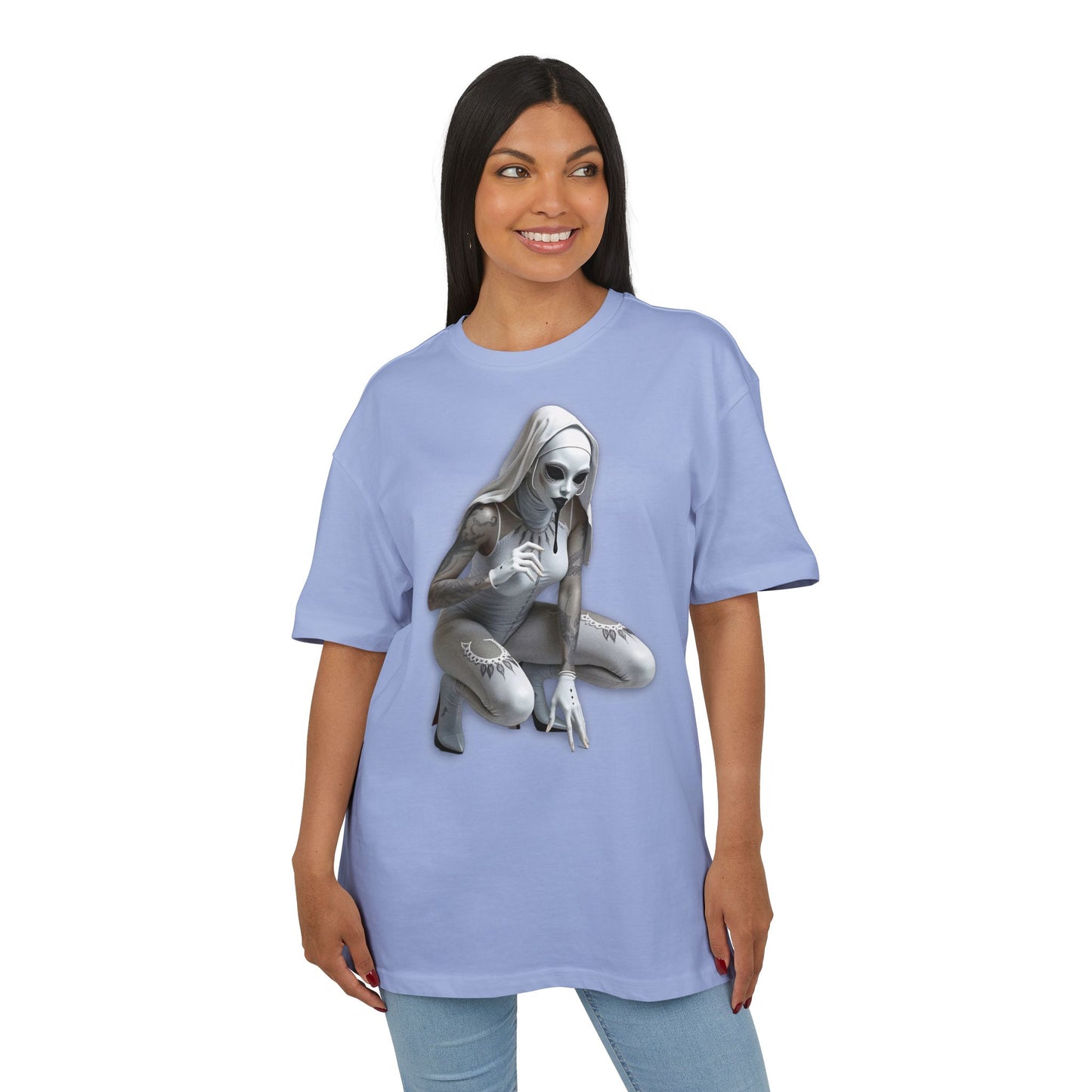 Horror Unisex Heavy Oversize Tee - Casual Streetwear