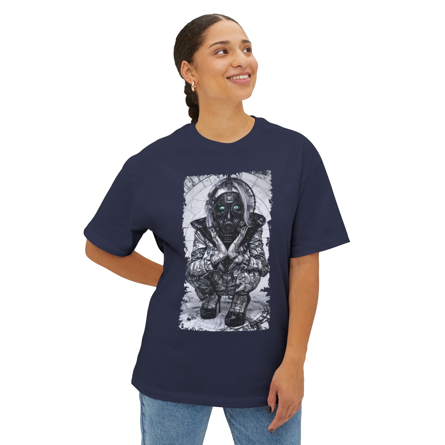 Unique Graphic Unisex Oversized Tee, Casual Streetwear, Ideal Gift for Art Lovers, Perfect for Summer Festivals, Relaxed Style