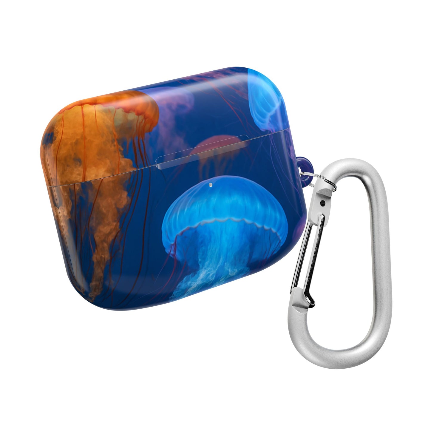 Vibrant Jellyfish AirPod Case, Ocean-Themed Accessory, Colorful AirPod Cover, Unique Gift for Ocean Lovers, Underwater Aesthetic