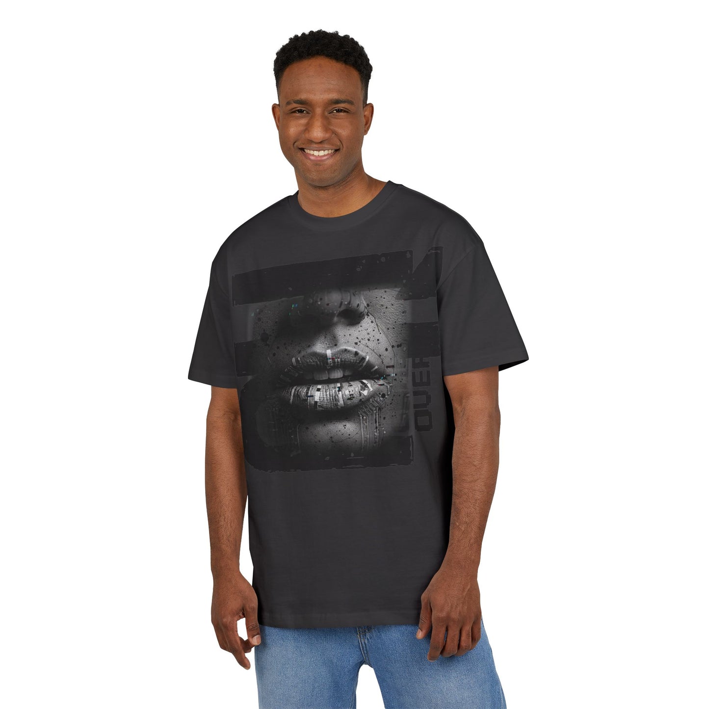 Gamer Unisex Oversized Tee - Game Over Graphic Tee