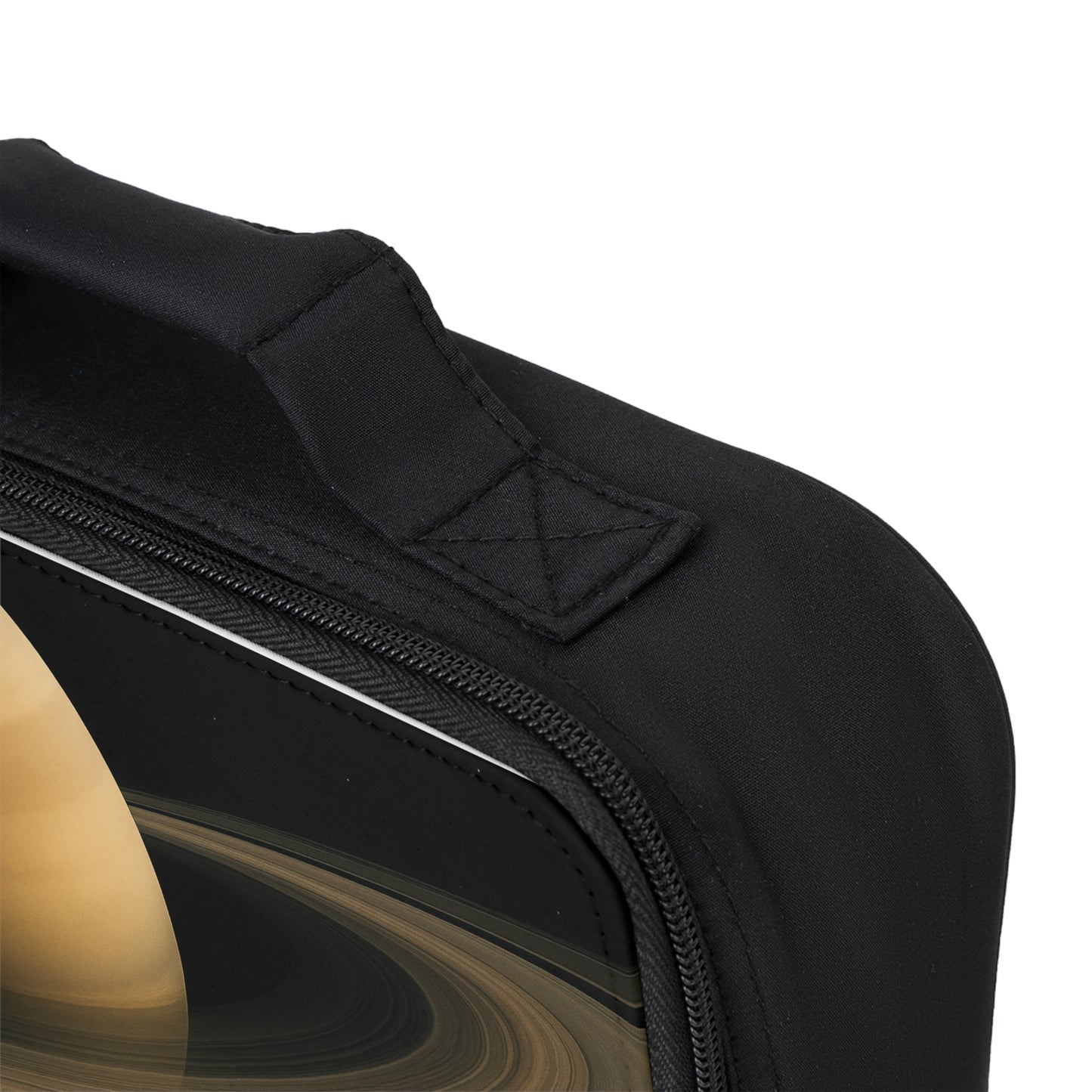 Cosmic Universe Lunch Bag with Saturn Design, Space-Themed Picnic Tote, Ideal for Kids and Adults, Perfect Gift for Astronomers