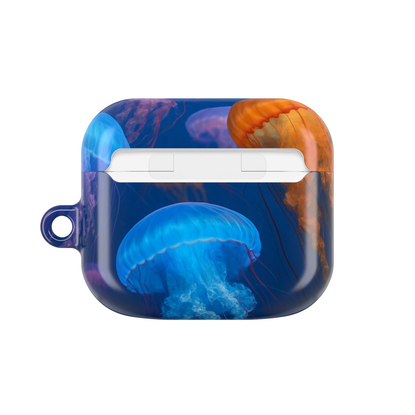 Vibrant Jellyfish AirPod Case, Ocean-Themed Accessory, Colorful AirPod Cover, Unique Gift for Ocean Lovers, Underwater Aesthetic