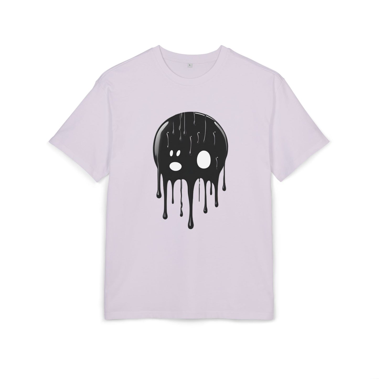 Edgy Skull Graphic Unisex Heavy Oversize Tee