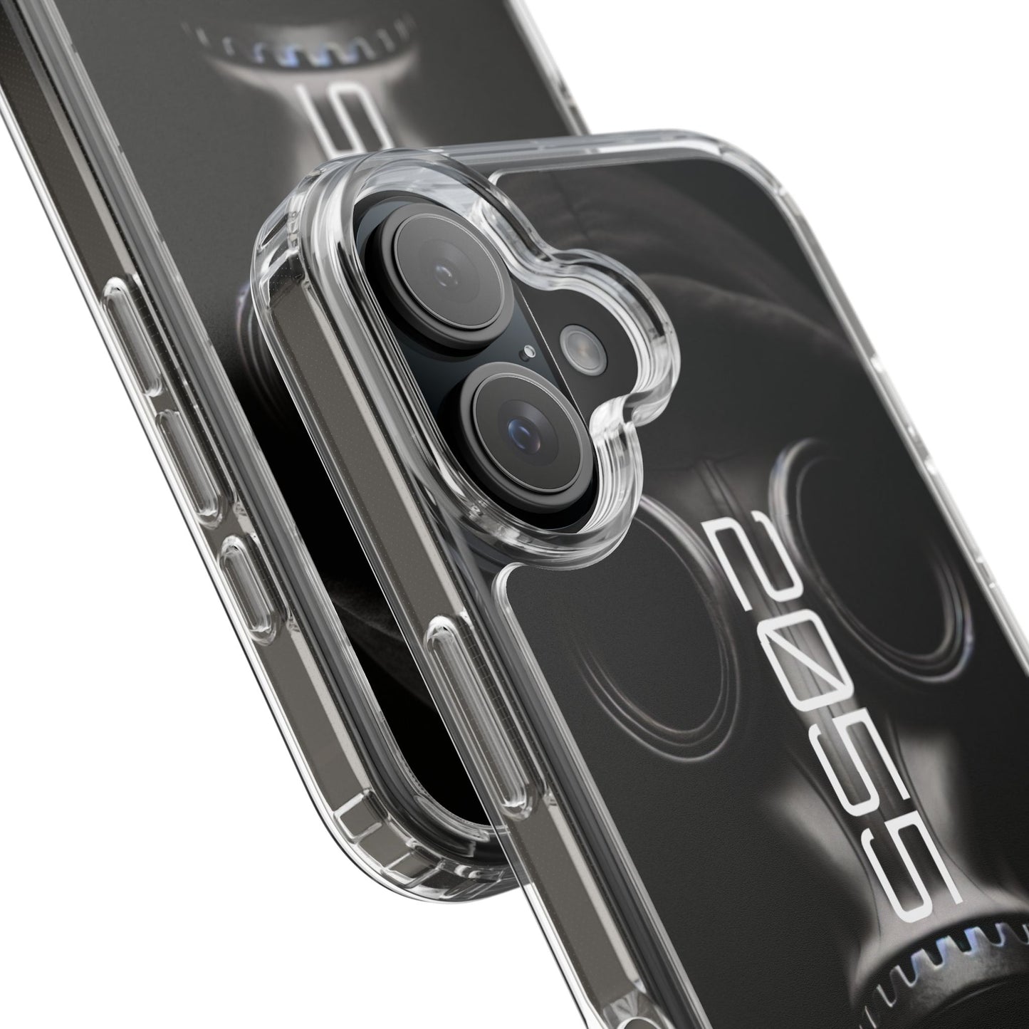 Phone Case Dystopian Gas Mask Design