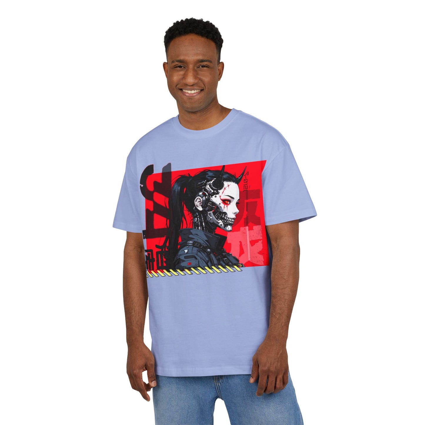 Cyber Edgy Oversize T-Shirt