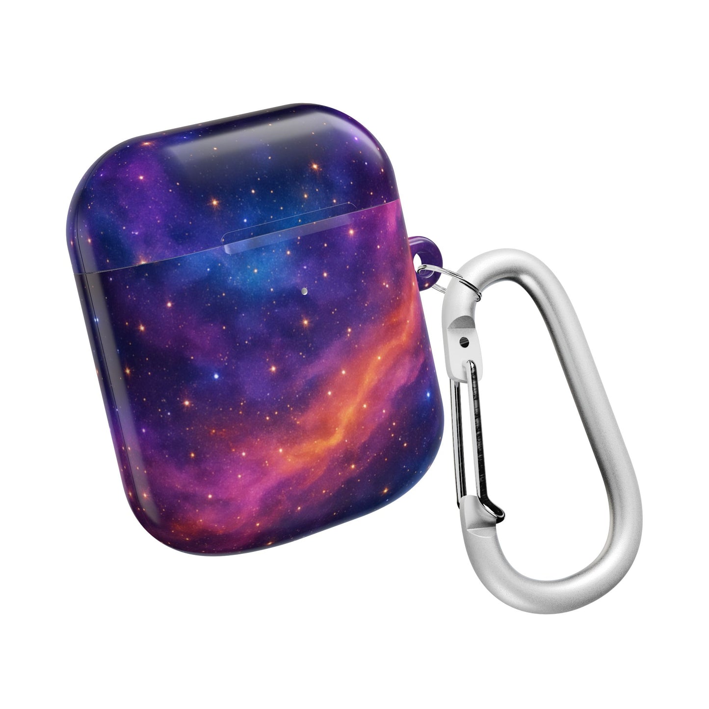Cosmic Galaxy AirPod Cases, Stylish Protective Cover, Unique Gift for Music Lovers, Skincare & Makeup Accessory, Fun Space Theme