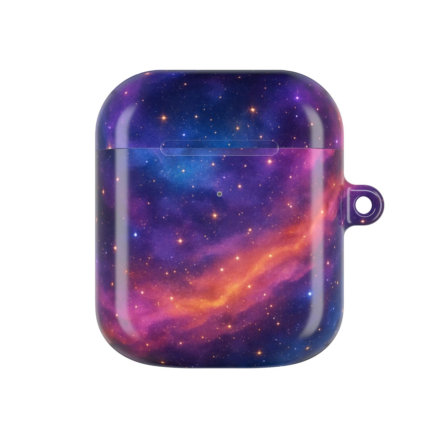 Cosmic Galaxy AirPod Cases, Stylish Protective Cover, Unique Gift for Music Lovers, Skincare & Makeup Accessory, Fun Space Theme