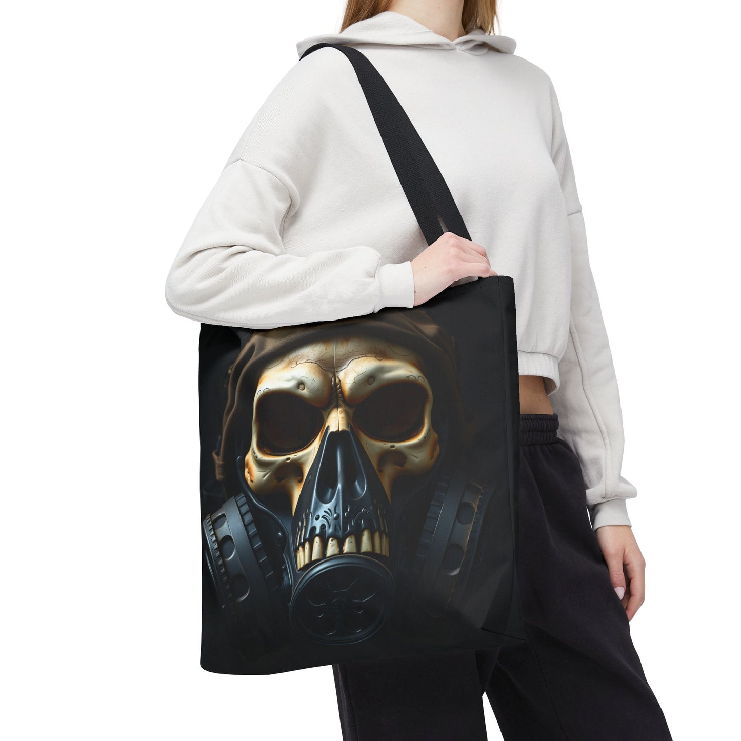 Gothic Skull Tote Bag - Perfect for Halloween, Gothic Style, Art Lovers, Unique Gift, Everyday Use