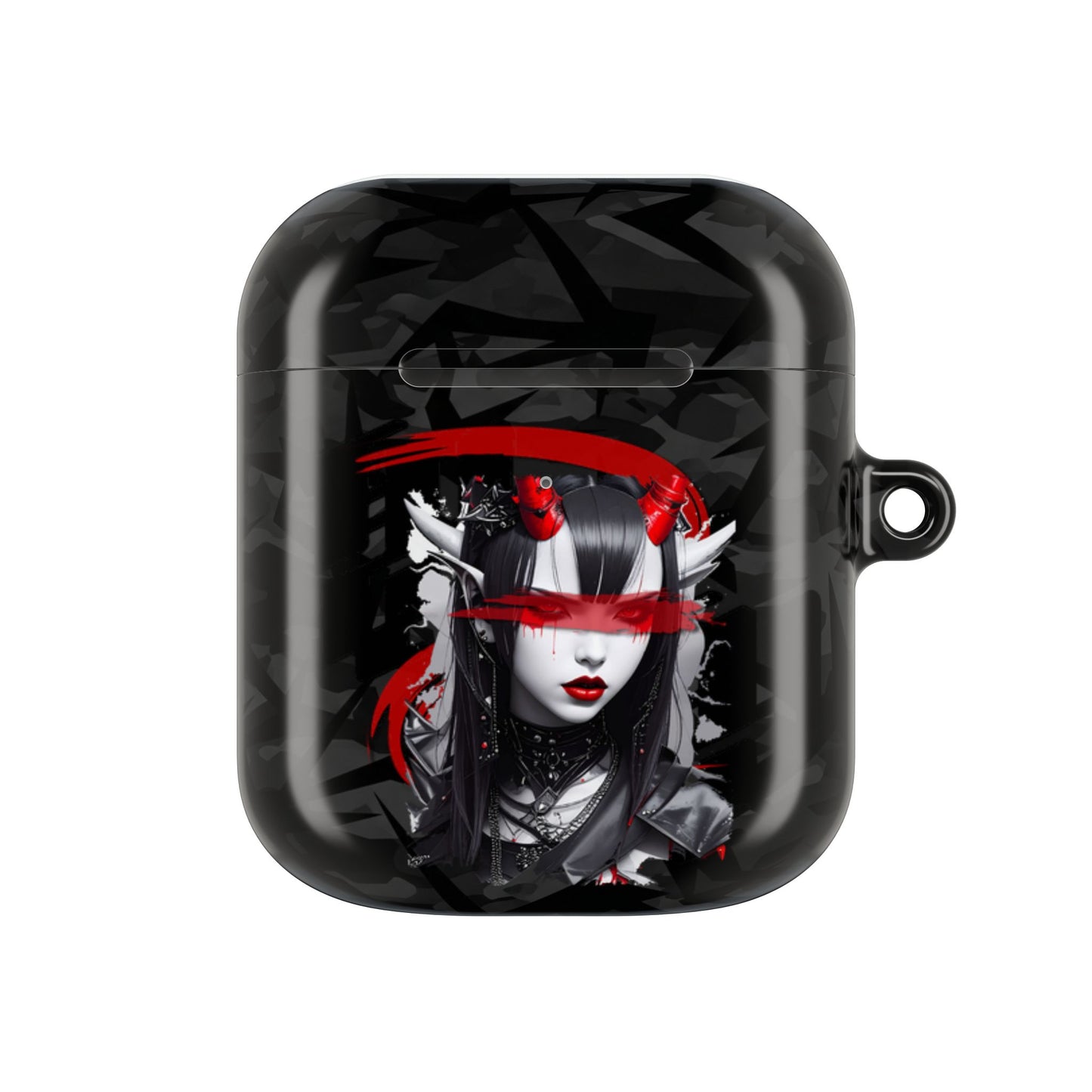 Edgy Gothic AirPod Case, Stylish Accessories for Music Lovers, Unique Gift for Birthdays, Holidays, and Festivals, Protective Cover