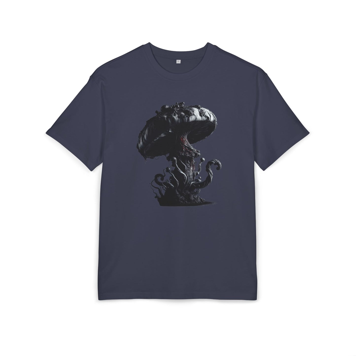 Vintage Mushroom Graphic Unisex Heavy Oversize Tee