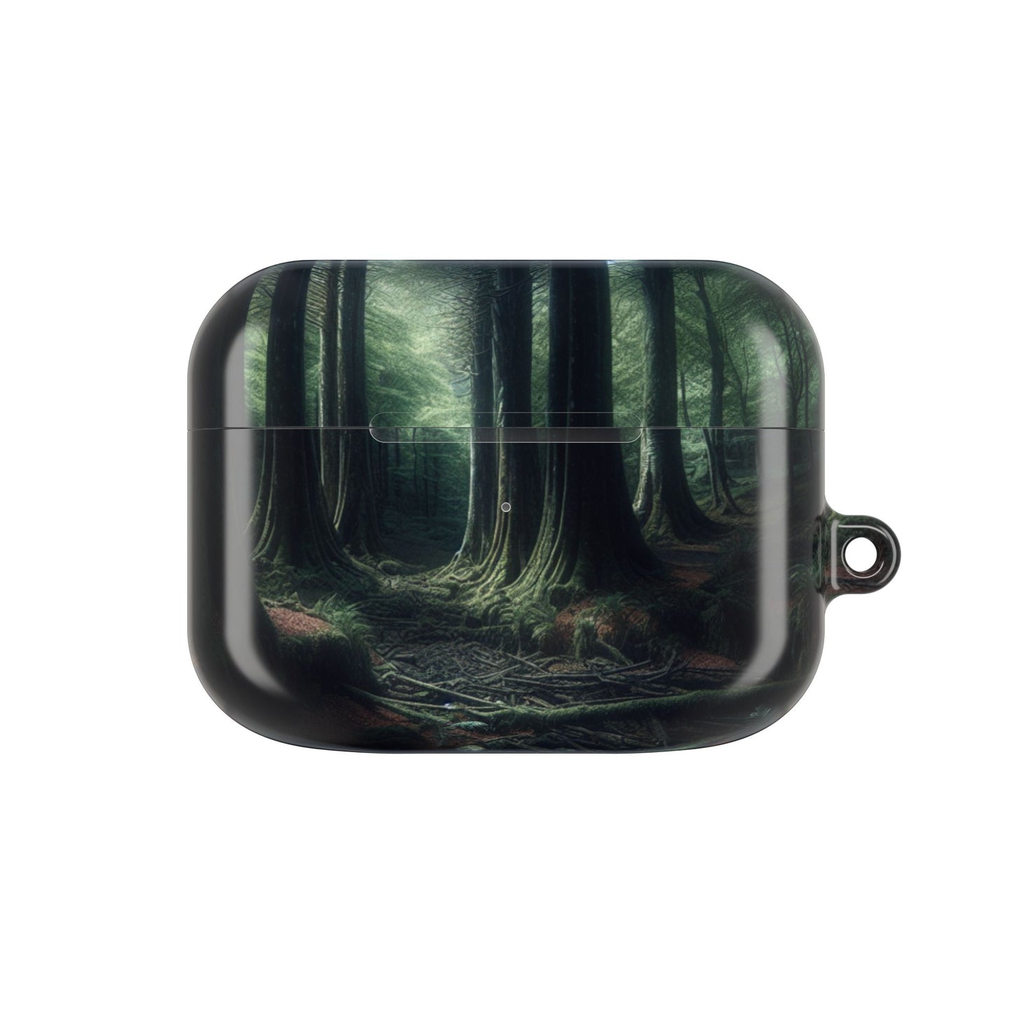 Nature-Inspired AirPod Cases, Forest Style Protective Cover, Eco-Friendly Gift for Nature Lovers, Tech Accessory for Travel