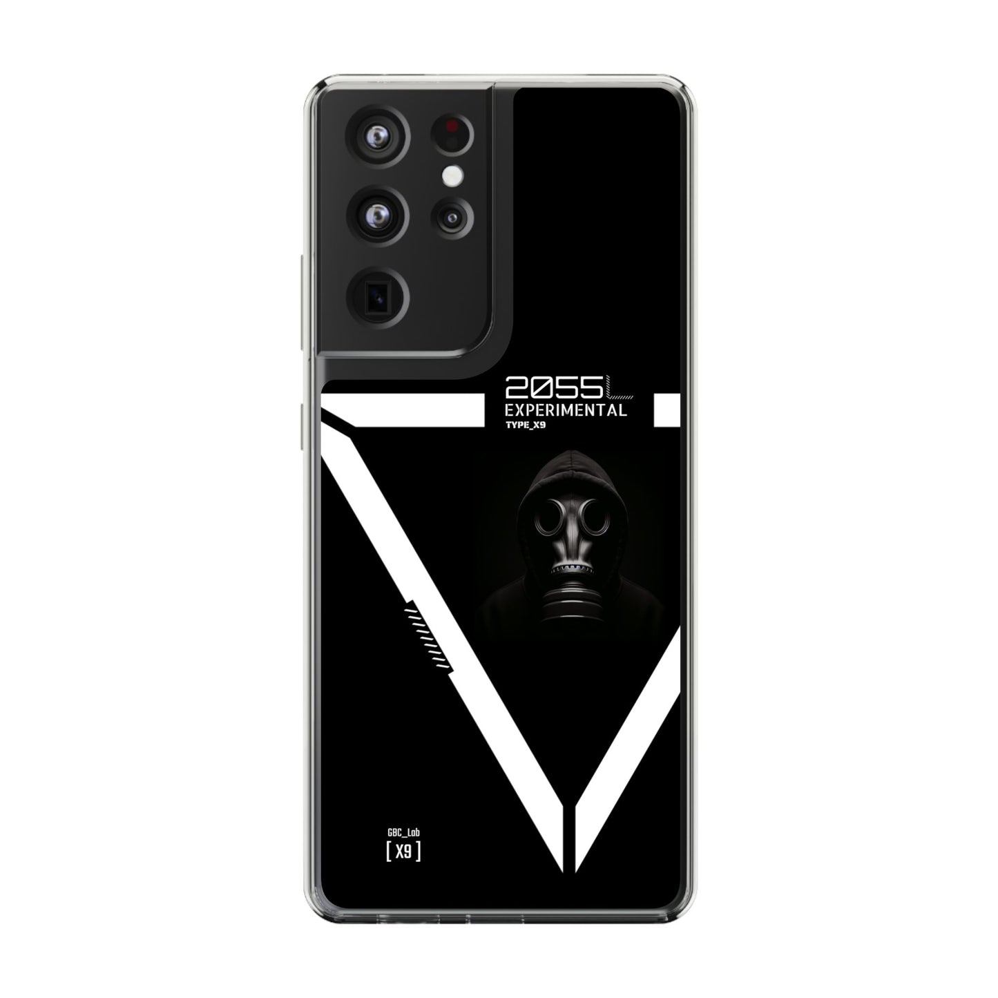 Clear Phone Case - Cyber Design Print