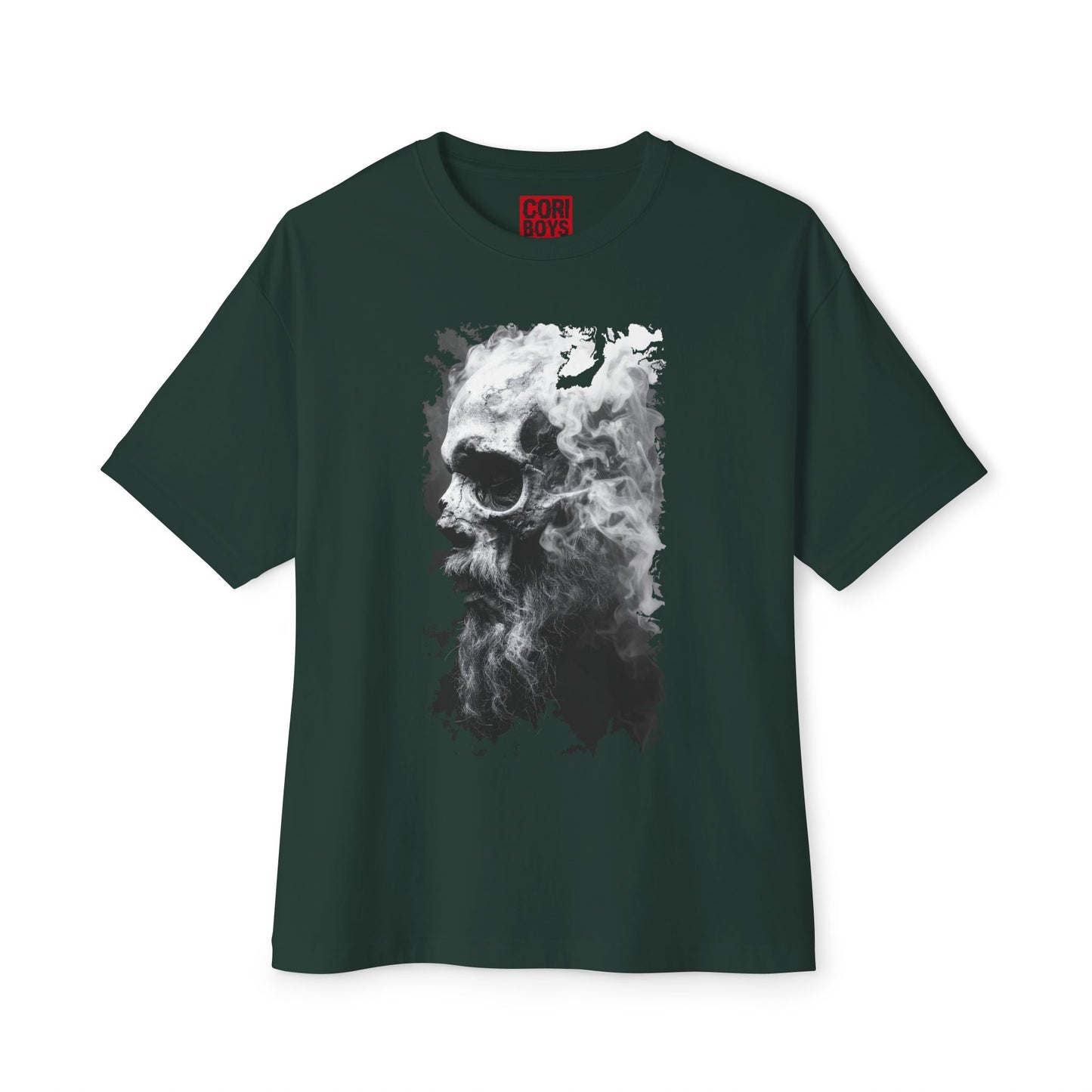 Edgy Oversized Graphic Tee | Casual Streetwear, Unisex T-Shirt, Skull Design, Gifts for Him/Her, Everyday Wear