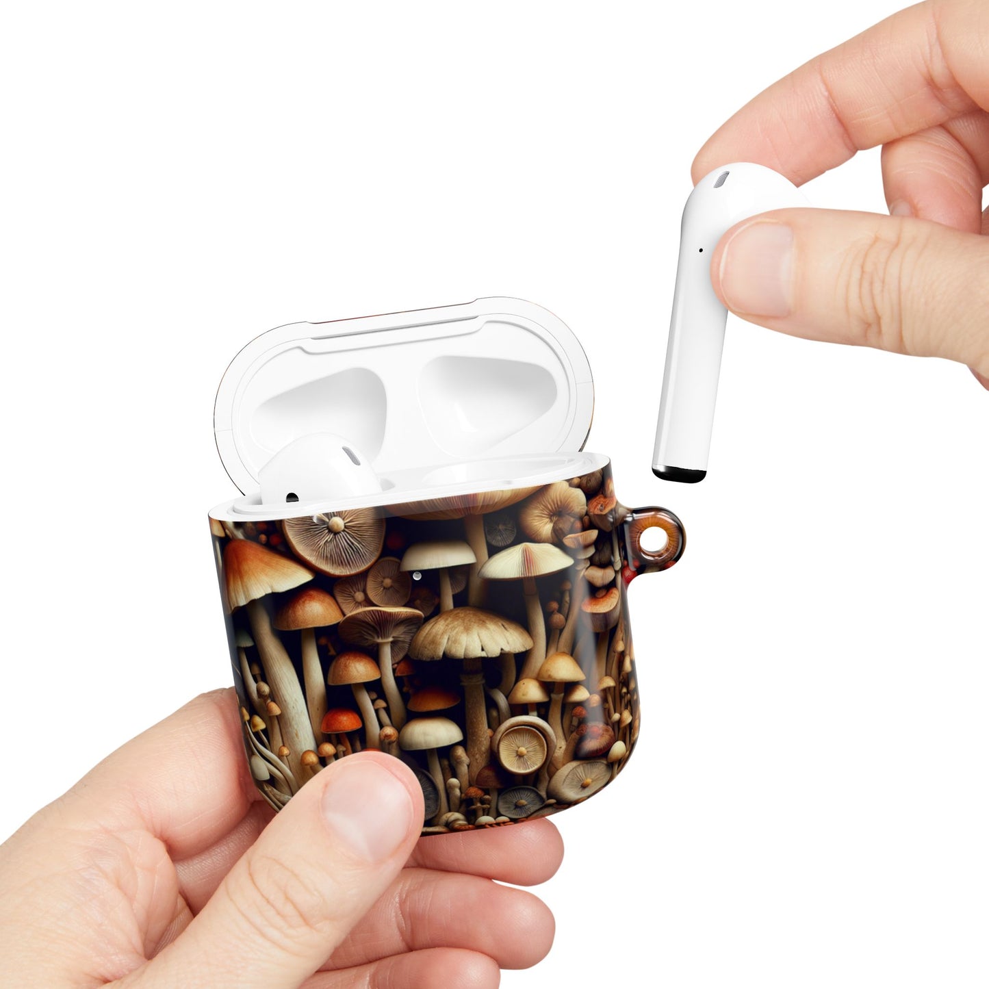 Mushroom-Themed AirPod Cases | Trendy Earbud Covers, Nature-Inspired Accessories, Gift for Music Lovers, Eco-Friendly Tech Style