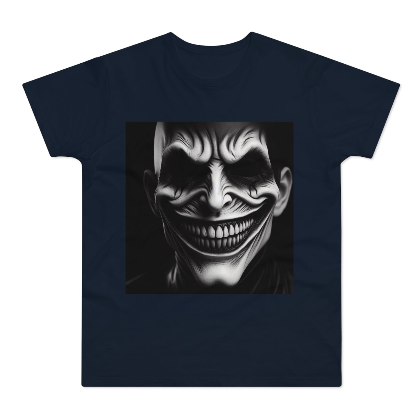 Creepy Clown Unisex T-Shirt - Unisex Graphic Tee for Halloween, Horror Fans, Costume Party, Unique Gift Idea, Spooky Apparel