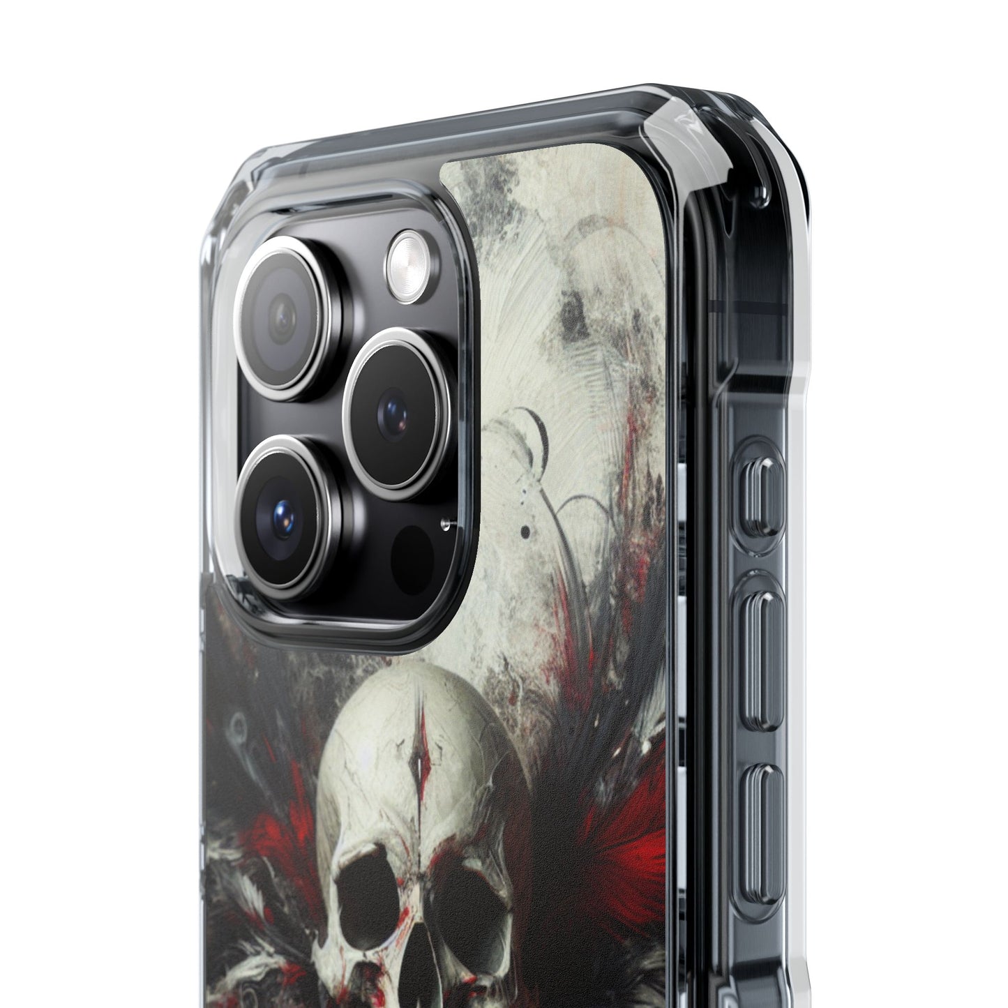 Gothic Skull Phone Case, Unique iPhone Cover, Edgy Smartphone Protector, Halloween Gift, Alternative Accessories