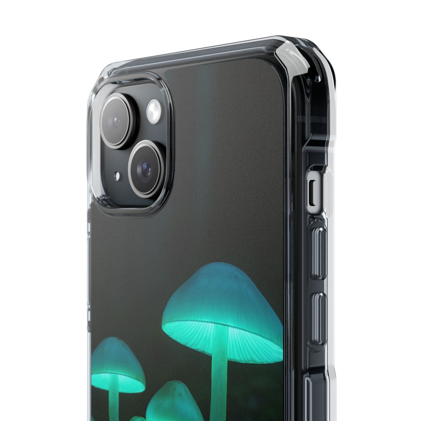 Glowing Mushroom iPhone Case, Unique Cellphone Protector, Gift for Nature Lovers, Eco-Friendly Tech Accessory