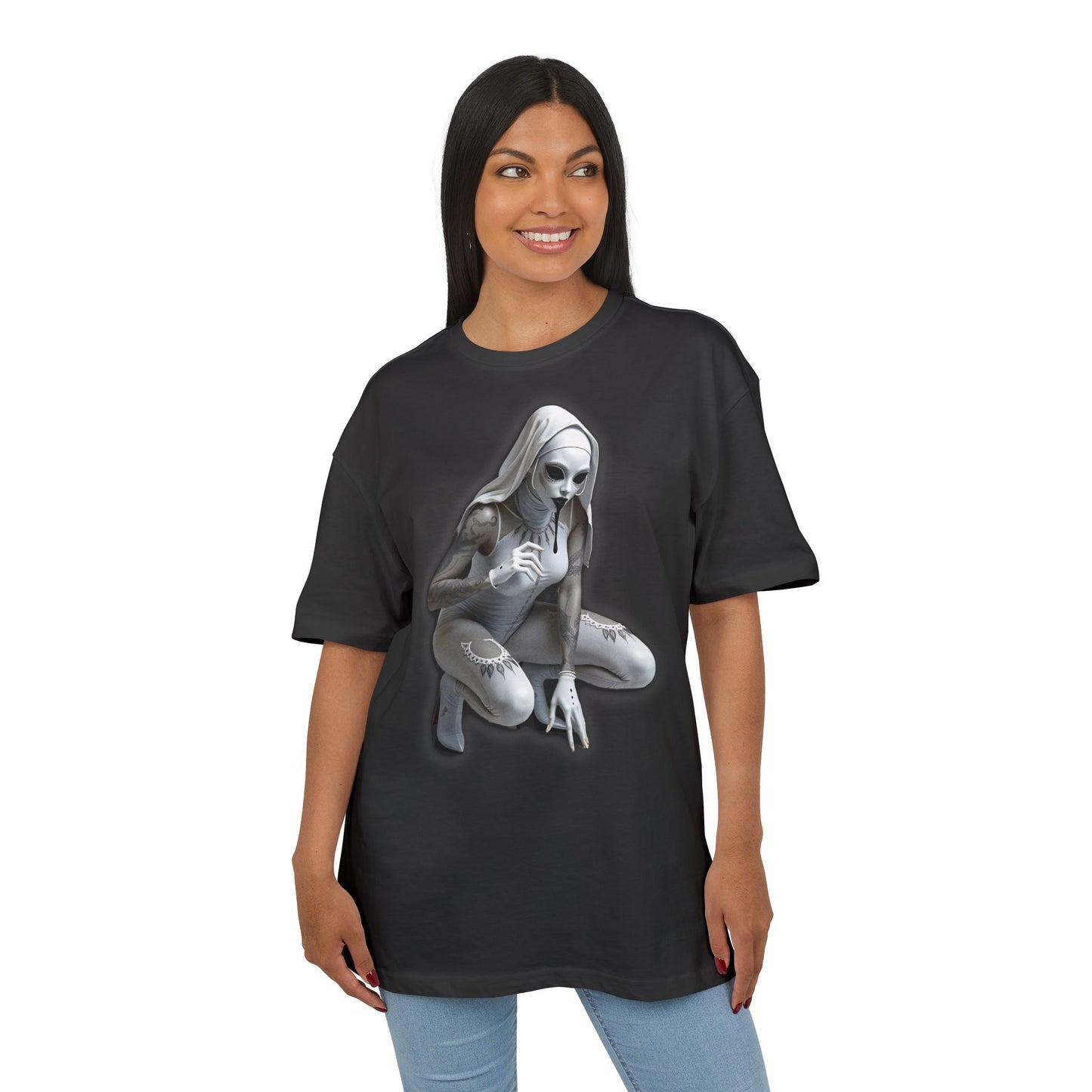 Horror Unisex Heavy Oversize Tee - Casual Streetwear