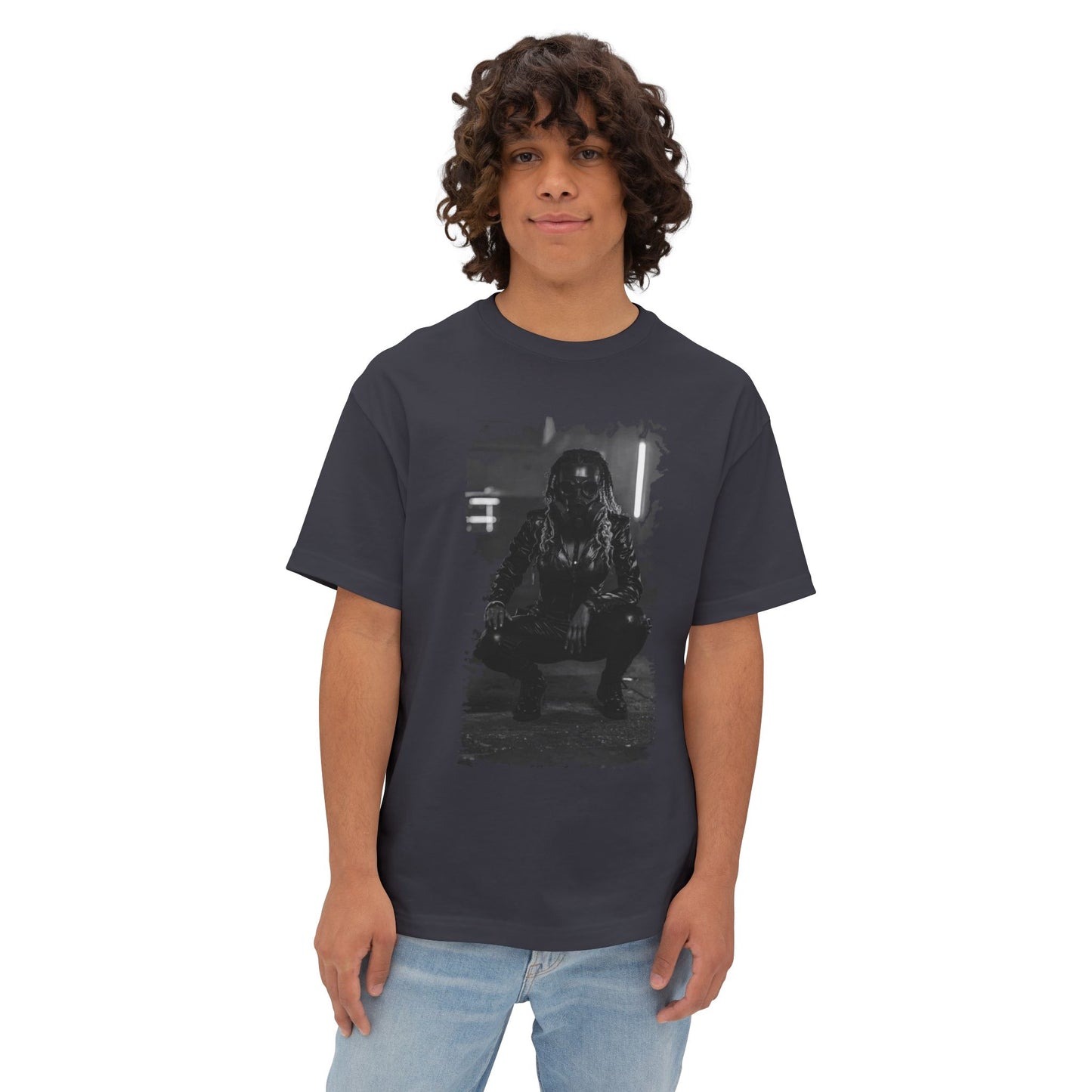 Chill Vibes Unisex Oversized Tee, Streetwear Shirt, Graphic Tee, Casual Outfit, Gift for Him/Her, Summer Fashion