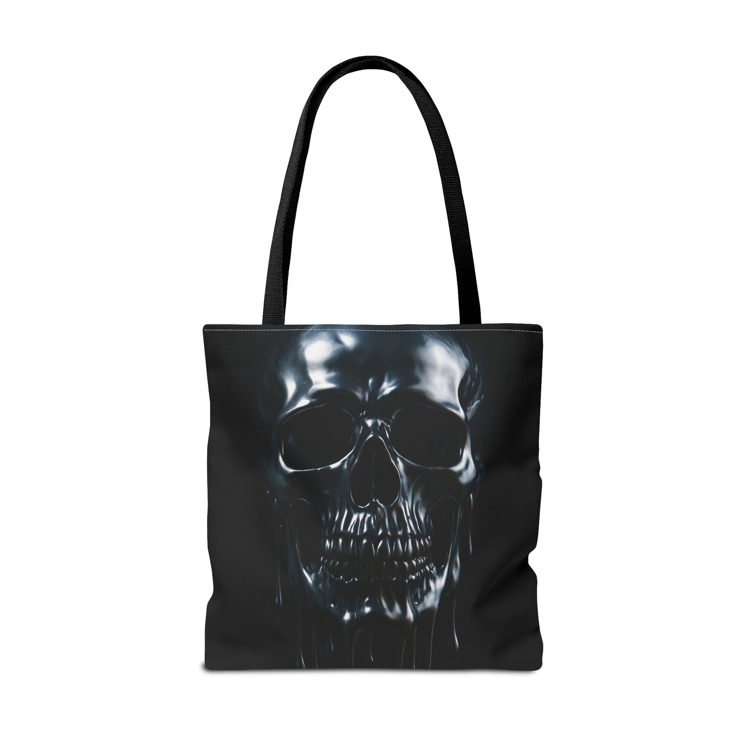 Gothic Skull Tote Bag, Edgy Fashion Accessory, Perfect for Halloween, Unique Gift Idea, Stylish Shopping Companion, All-Occasion Use