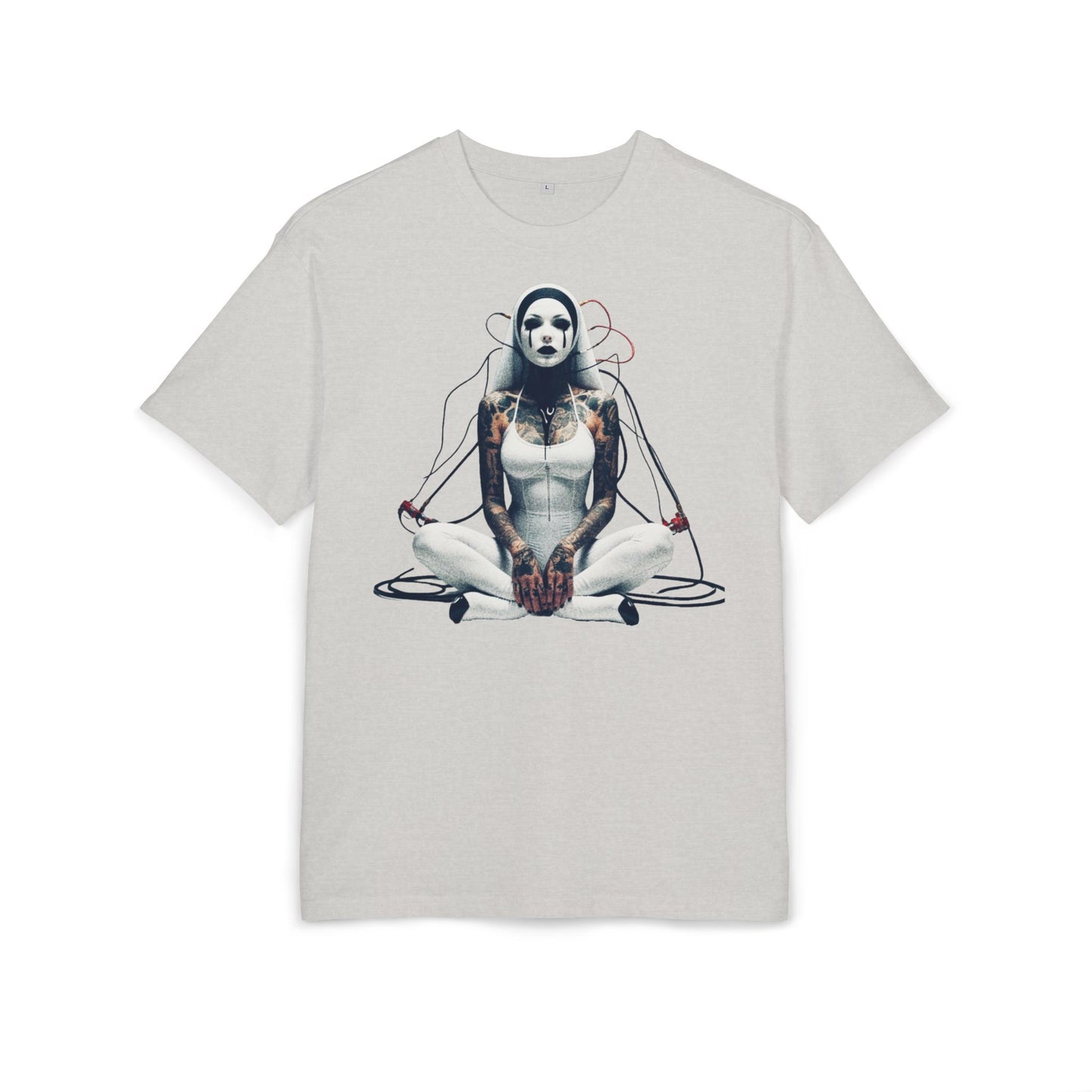 Artistic Unisex Oversize Tee - Unique Graphic Design for Creative Spirits