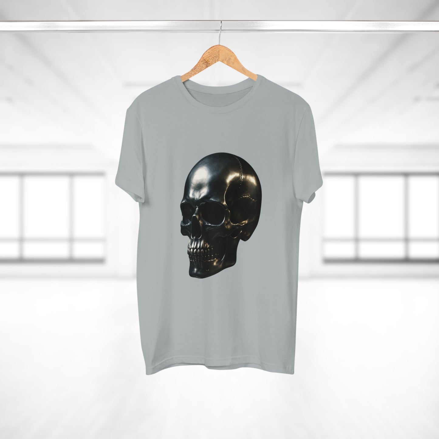 Gothic Skull Unisex T-Shirt, Edgy Graphic Tee, Halloween Apparel, Men's Casual Wear, Gift for Him