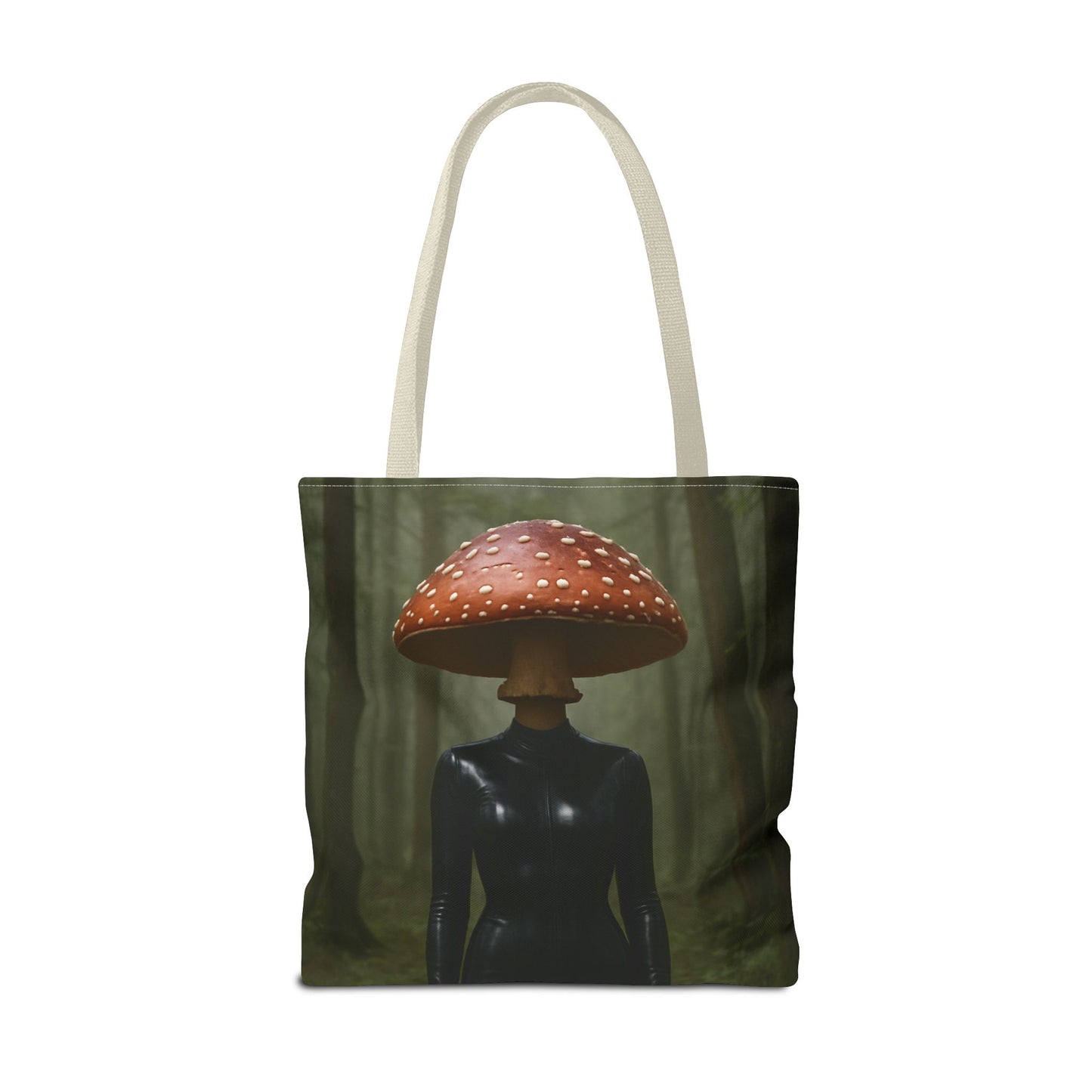 Whimsical Mushroom Tote Bag, Eco-Friendly Carryall, Gift for Nature Lovers, Unique Shopping Bag, Festival Fashion